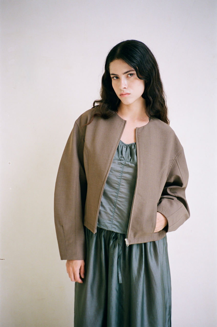 Flore Top - Evergreen