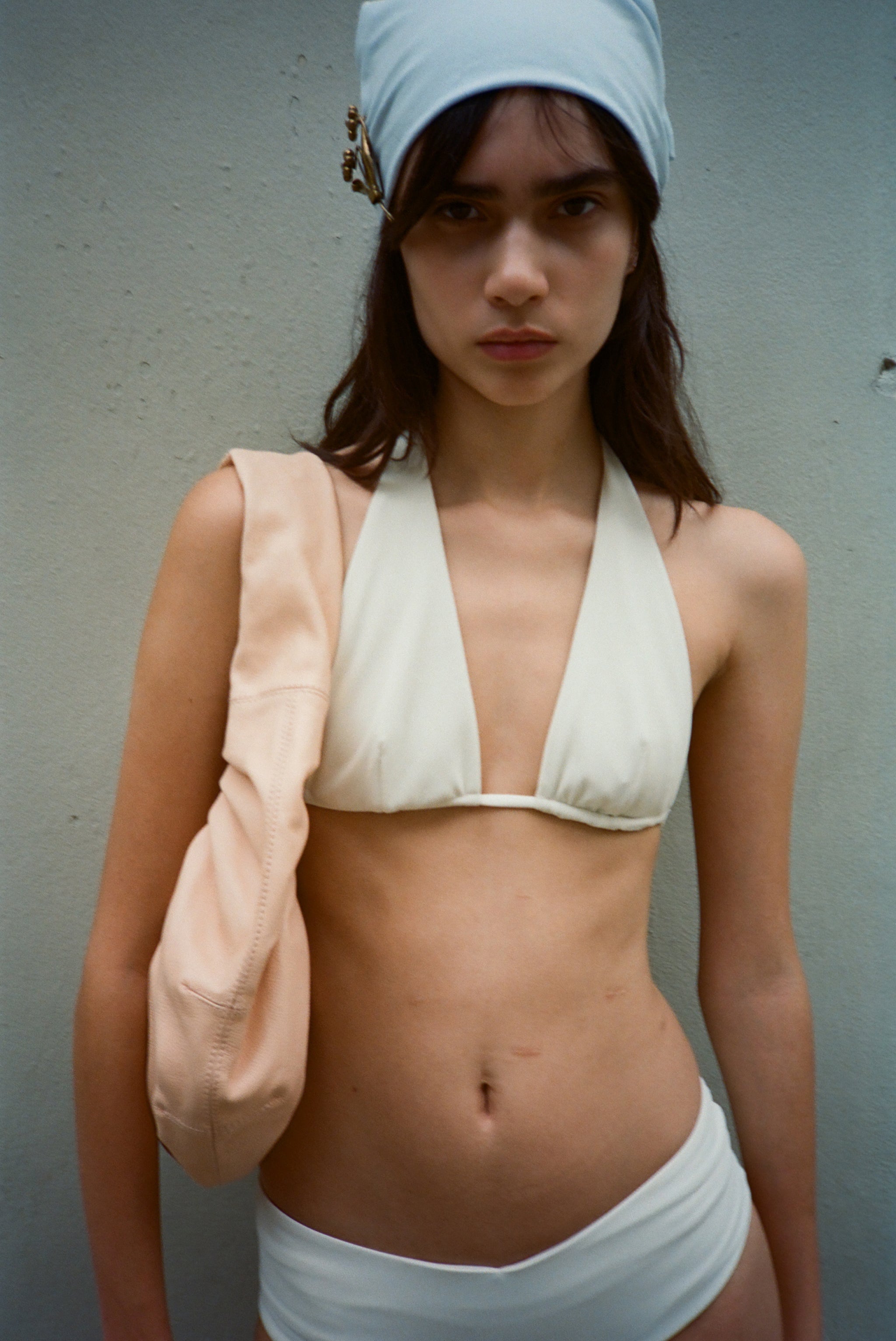 Rae Bottom – Cream Rib