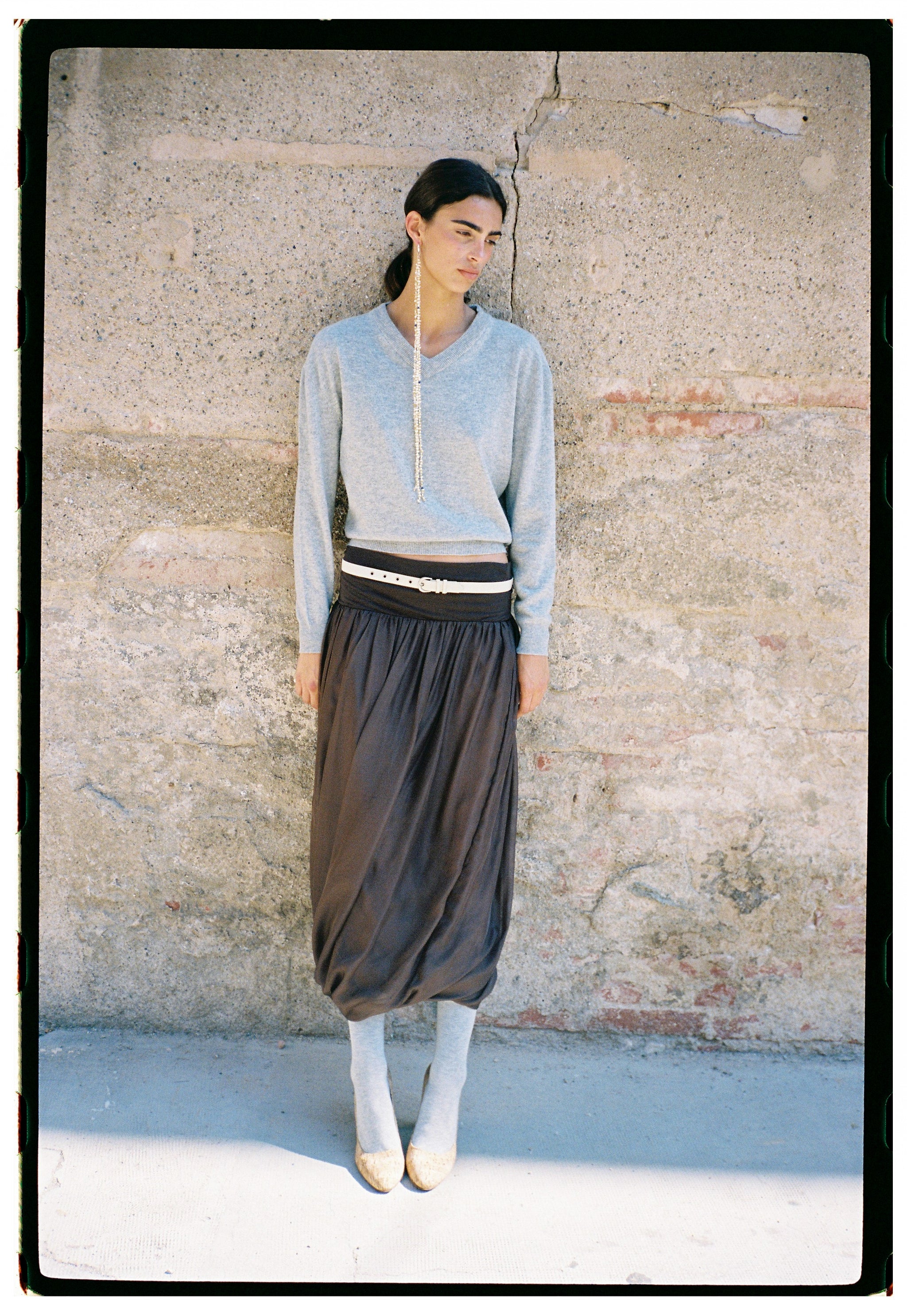 Meadow Maxi Skirt - Brown