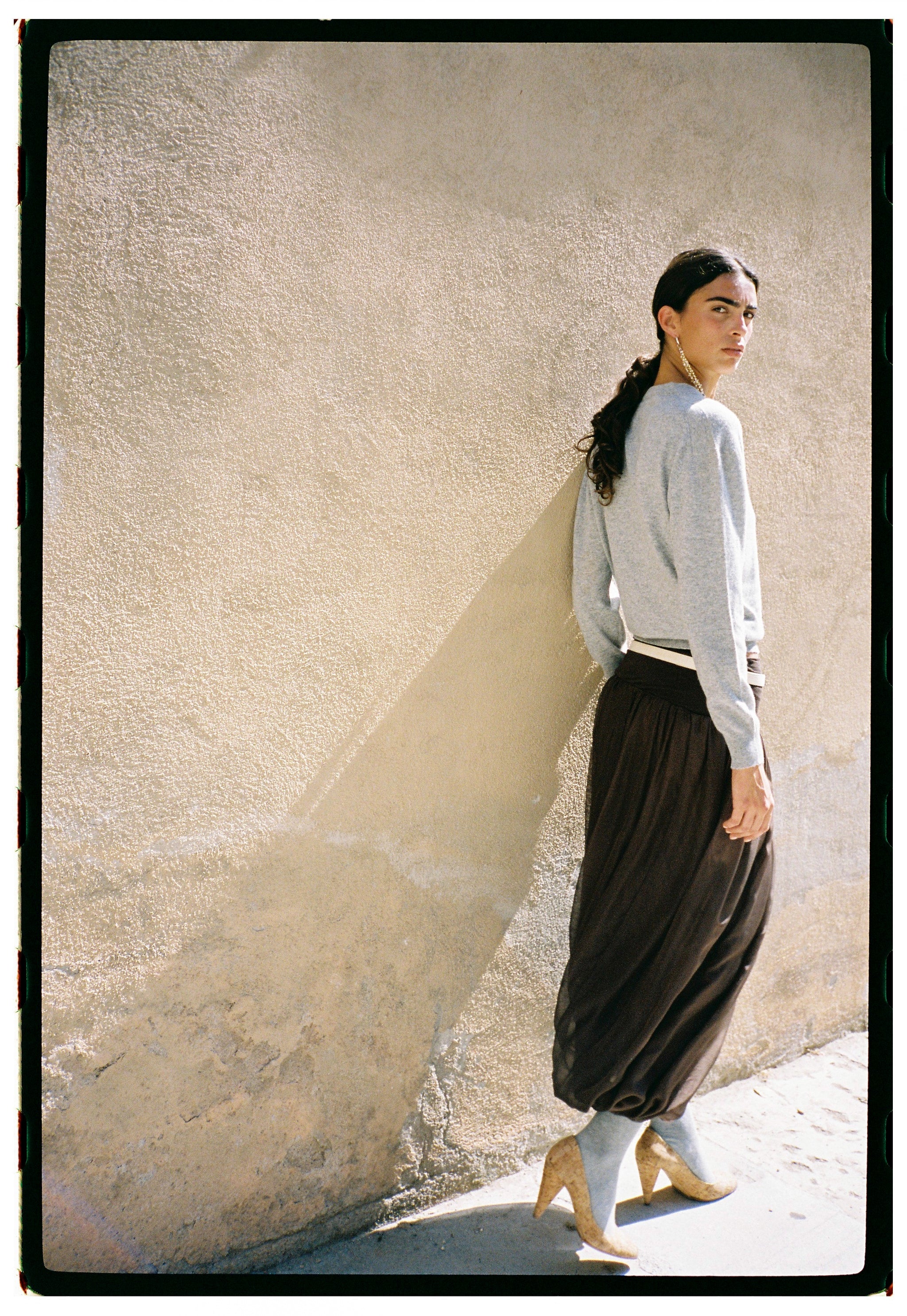 Meadow Maxi Skirt - Brown