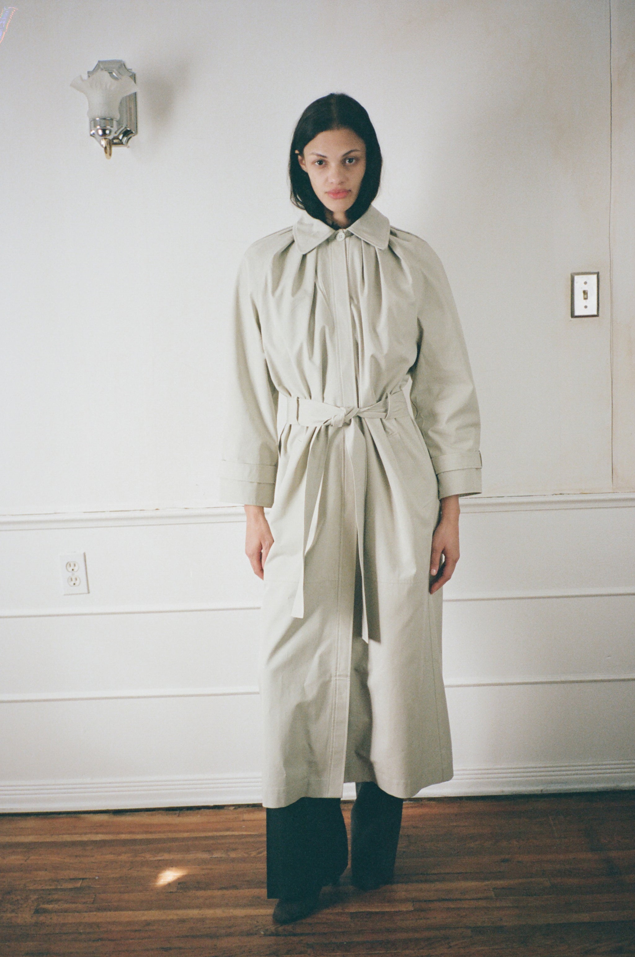 Laurel Trench - Sage