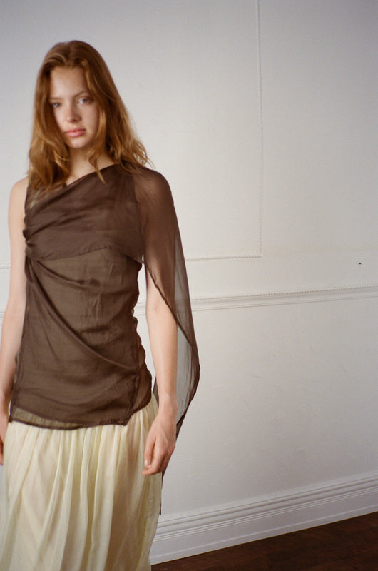 Vale Top - Brown
