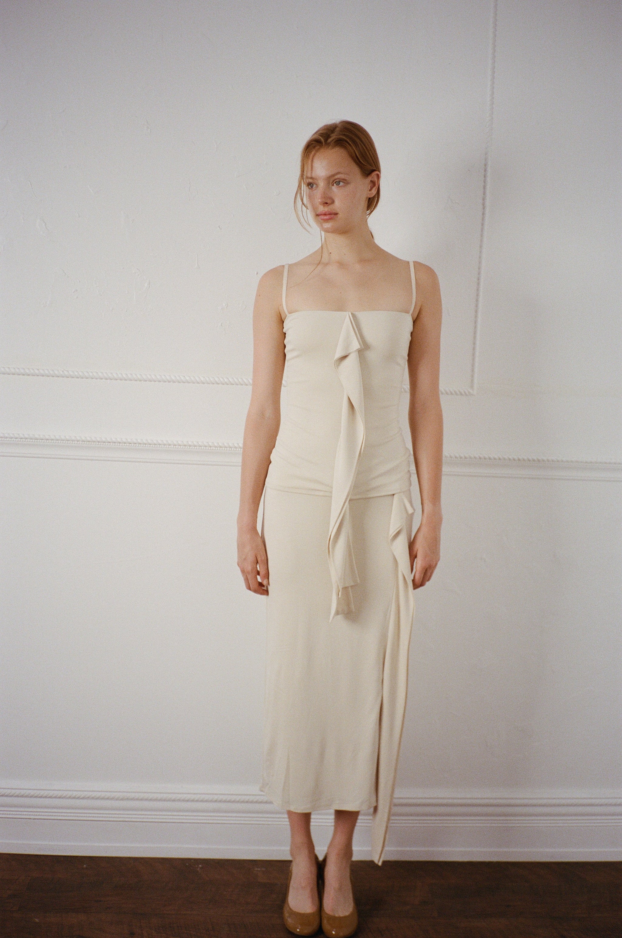 Cascade Skirt - Cream