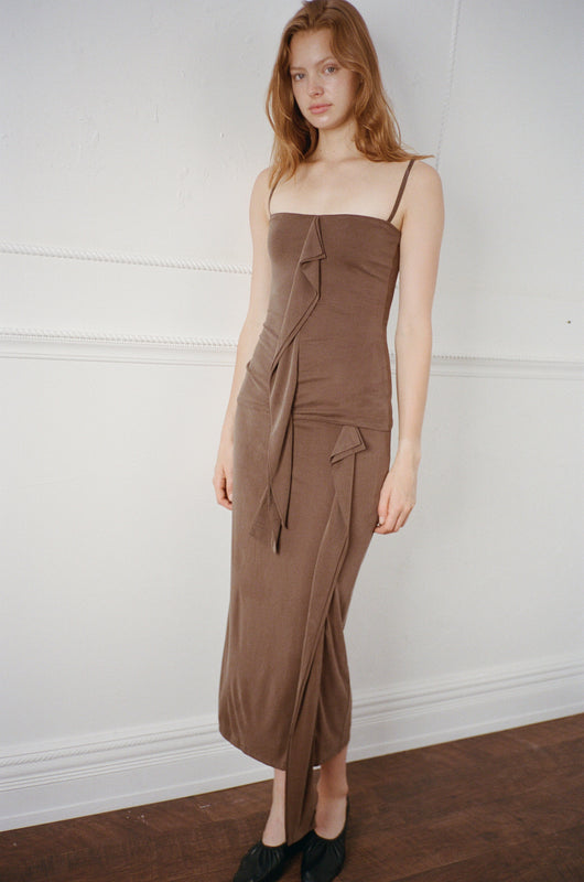 Cascade Skirt - Brown