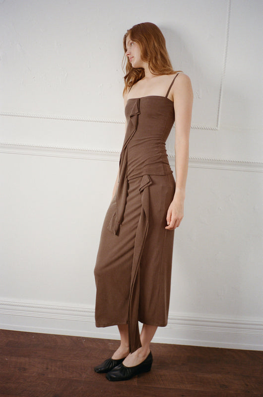 Cascade Skirt - Brown