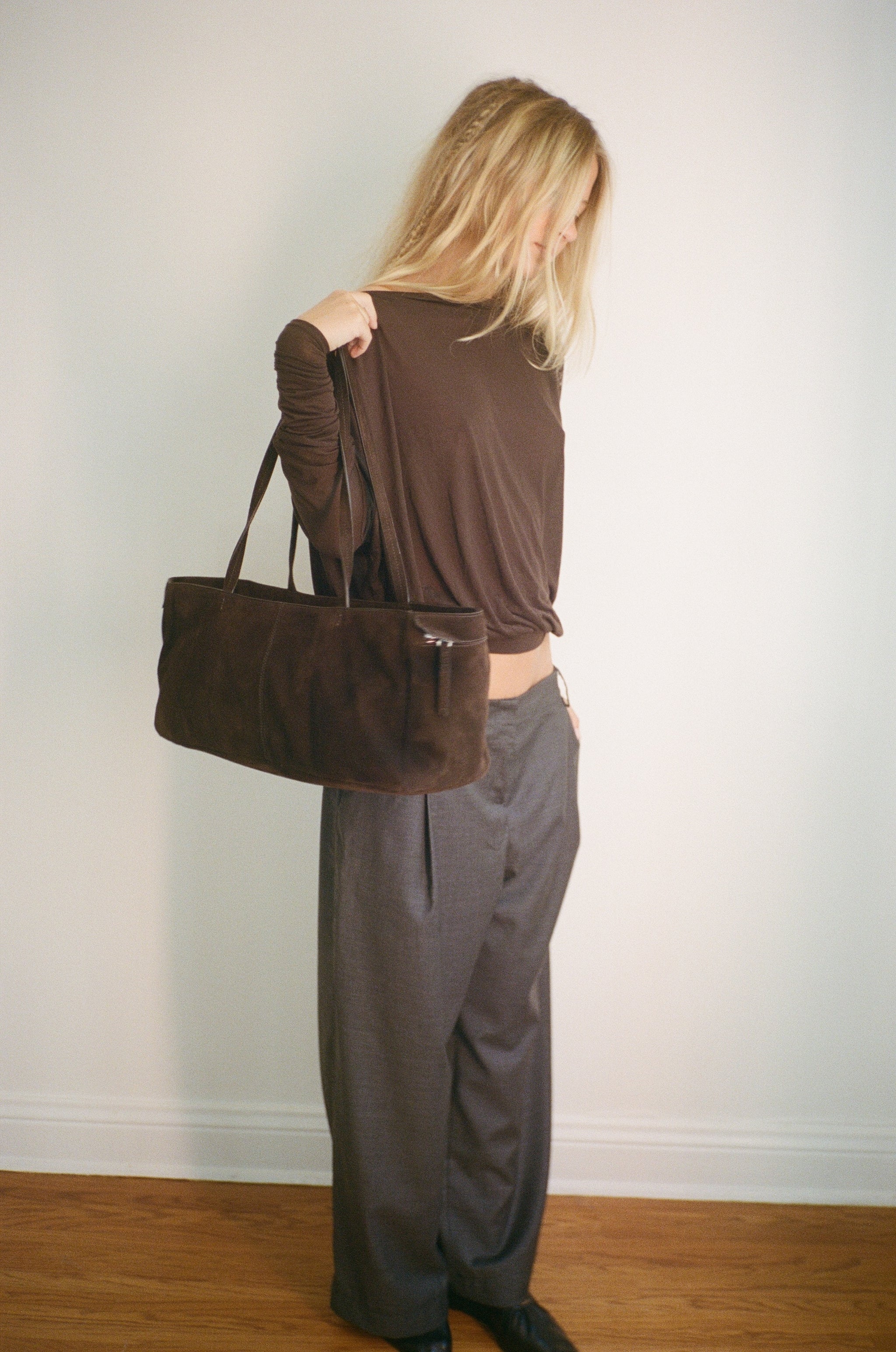 Anna Shoulder Bag - Brown