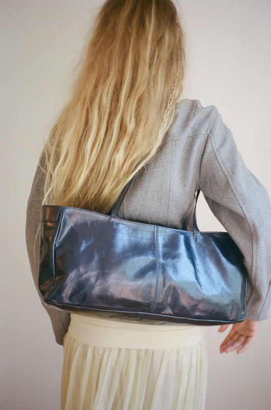 Anna Shoulder Bag - Navy