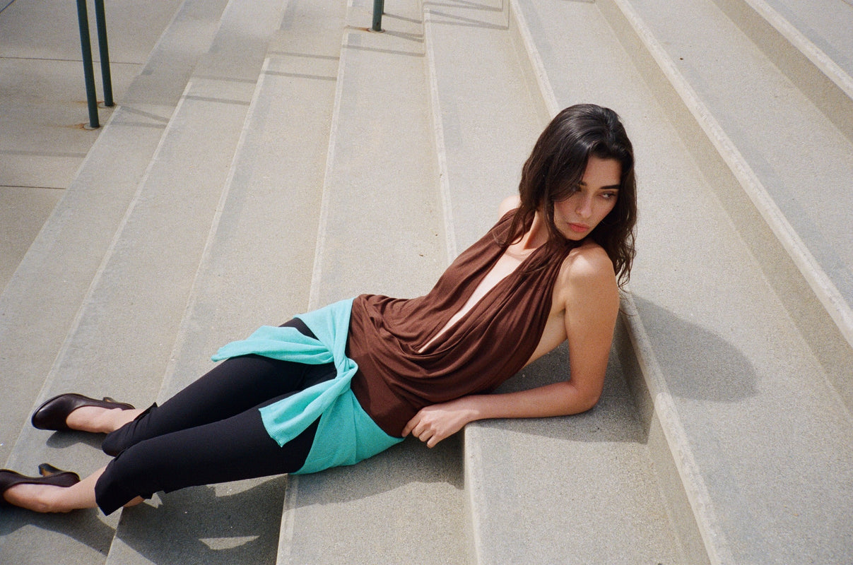 Cleo Top - Brown
