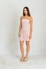 Claro Dress - Tangerine Stripe