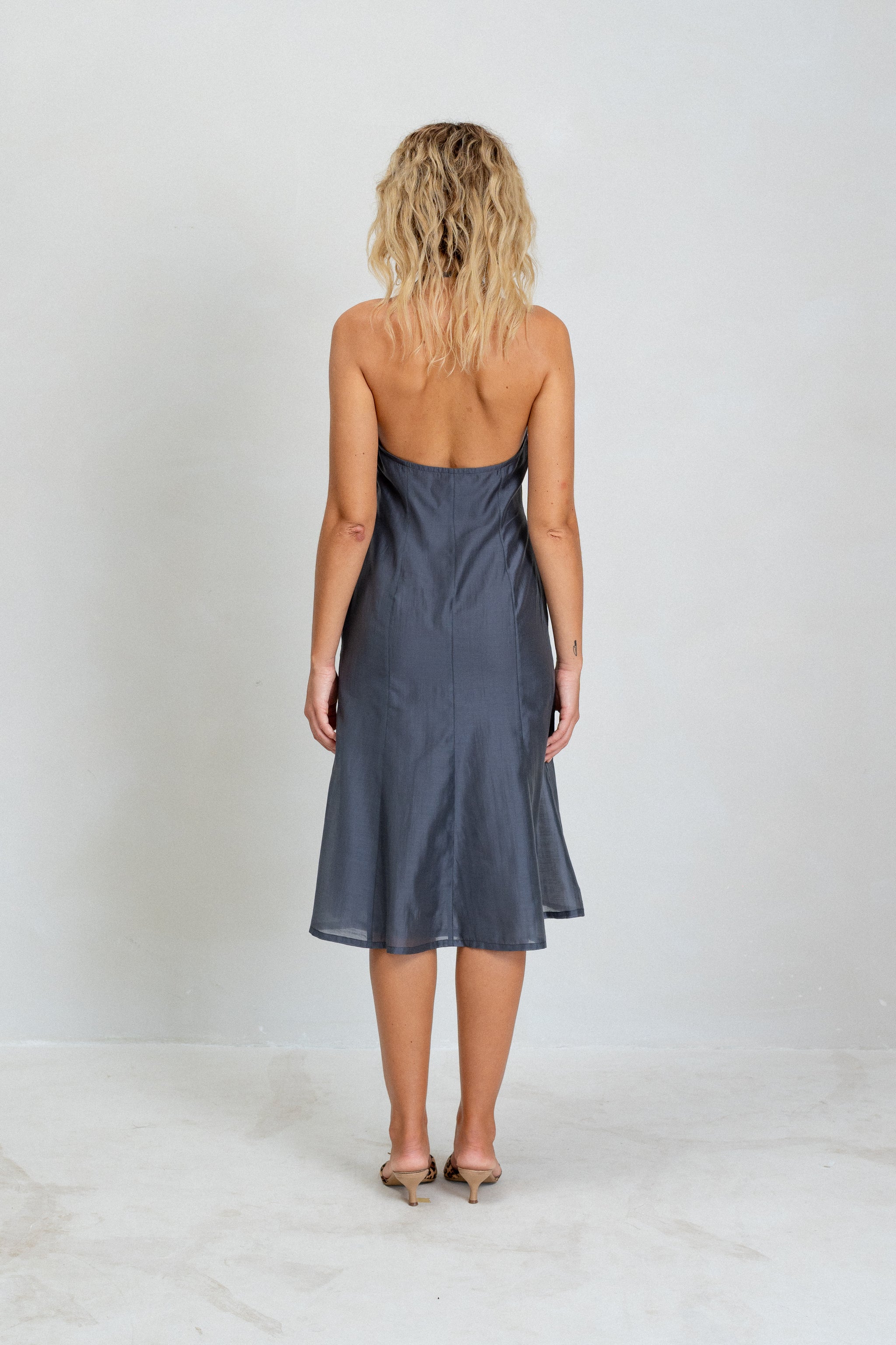 Flore Dress - Navy