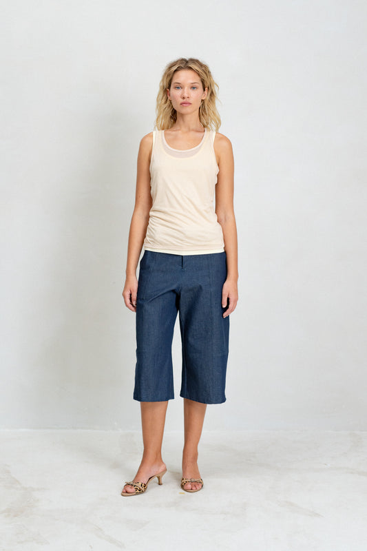 Vallie Shorts - Denim