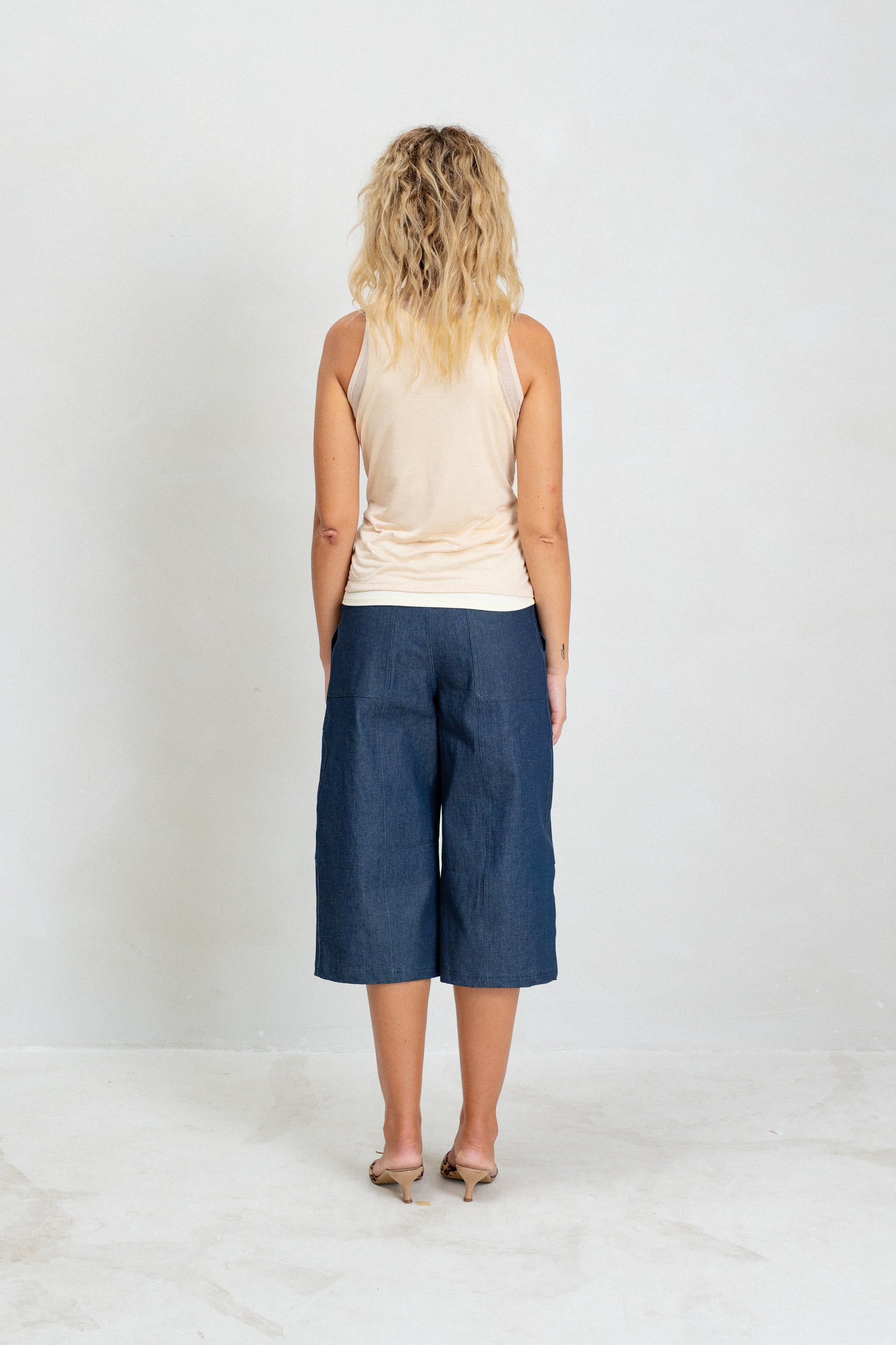 Vallie Shorts - Denim