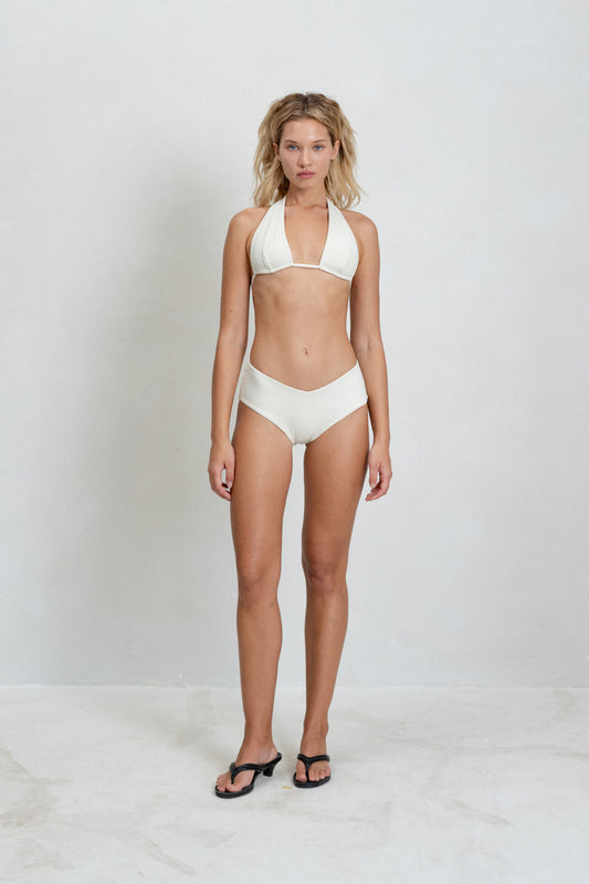 Maris Top – Cream Rib