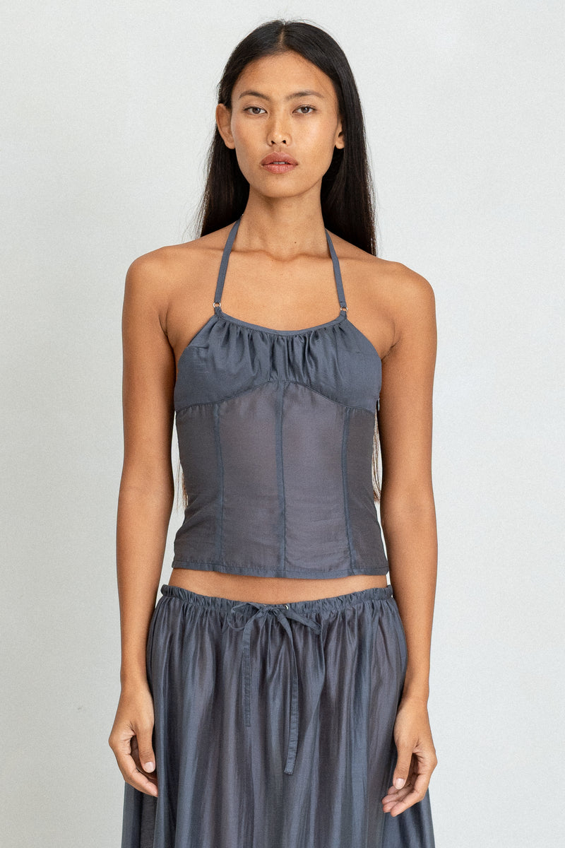 Flore Top - Navy