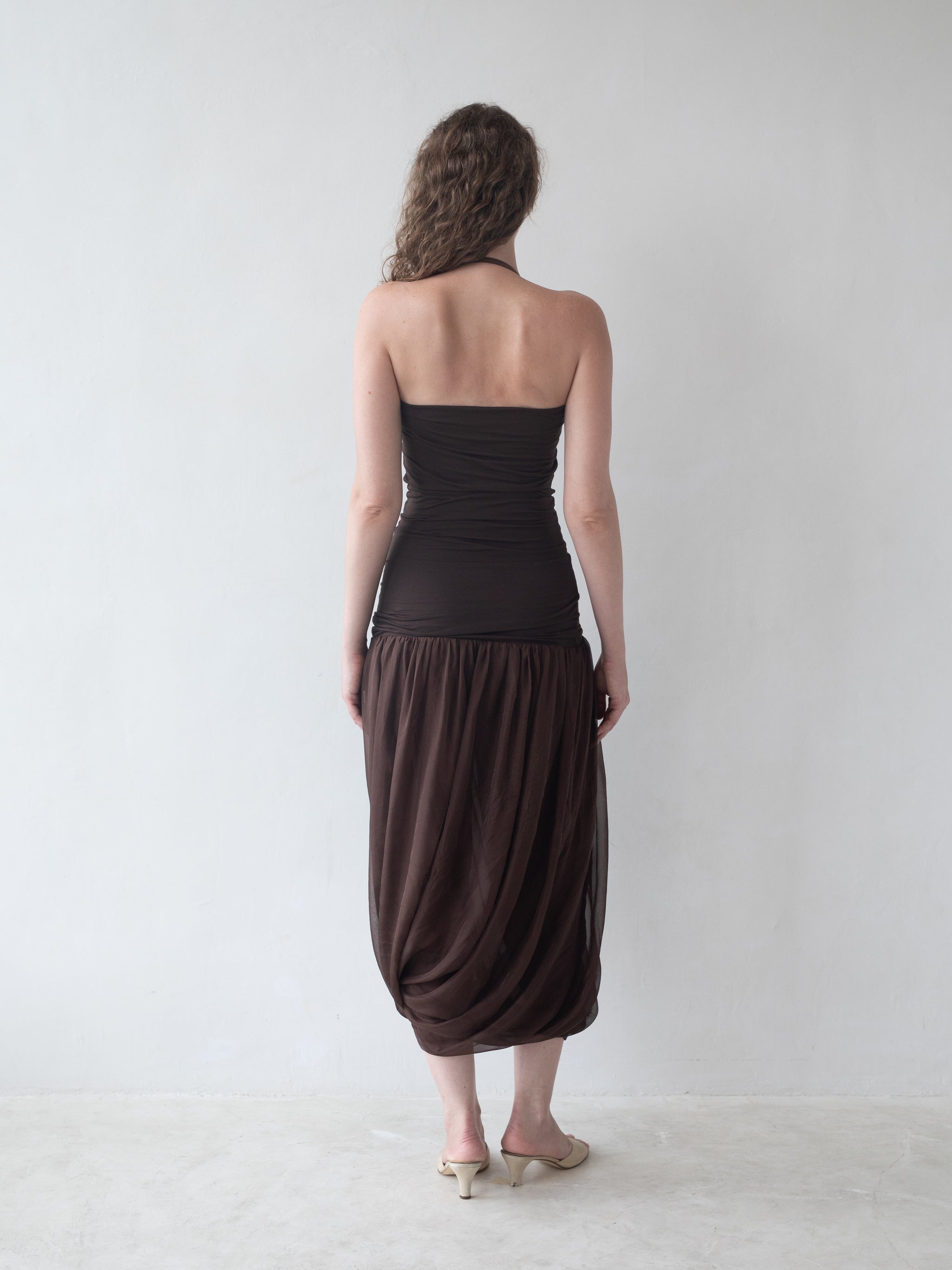 Willow Dress - Brown