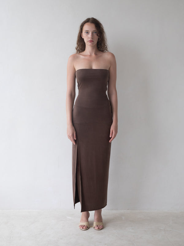 Sycamore Dress - Brown