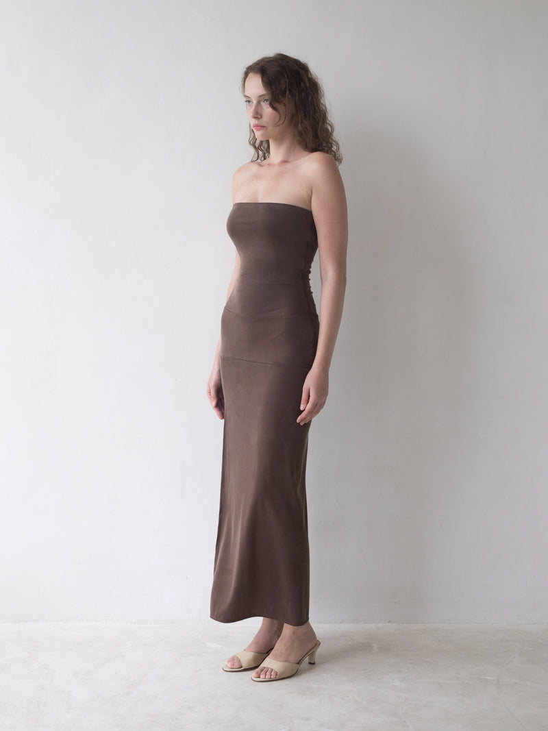 Sycamore Dress - Brown
