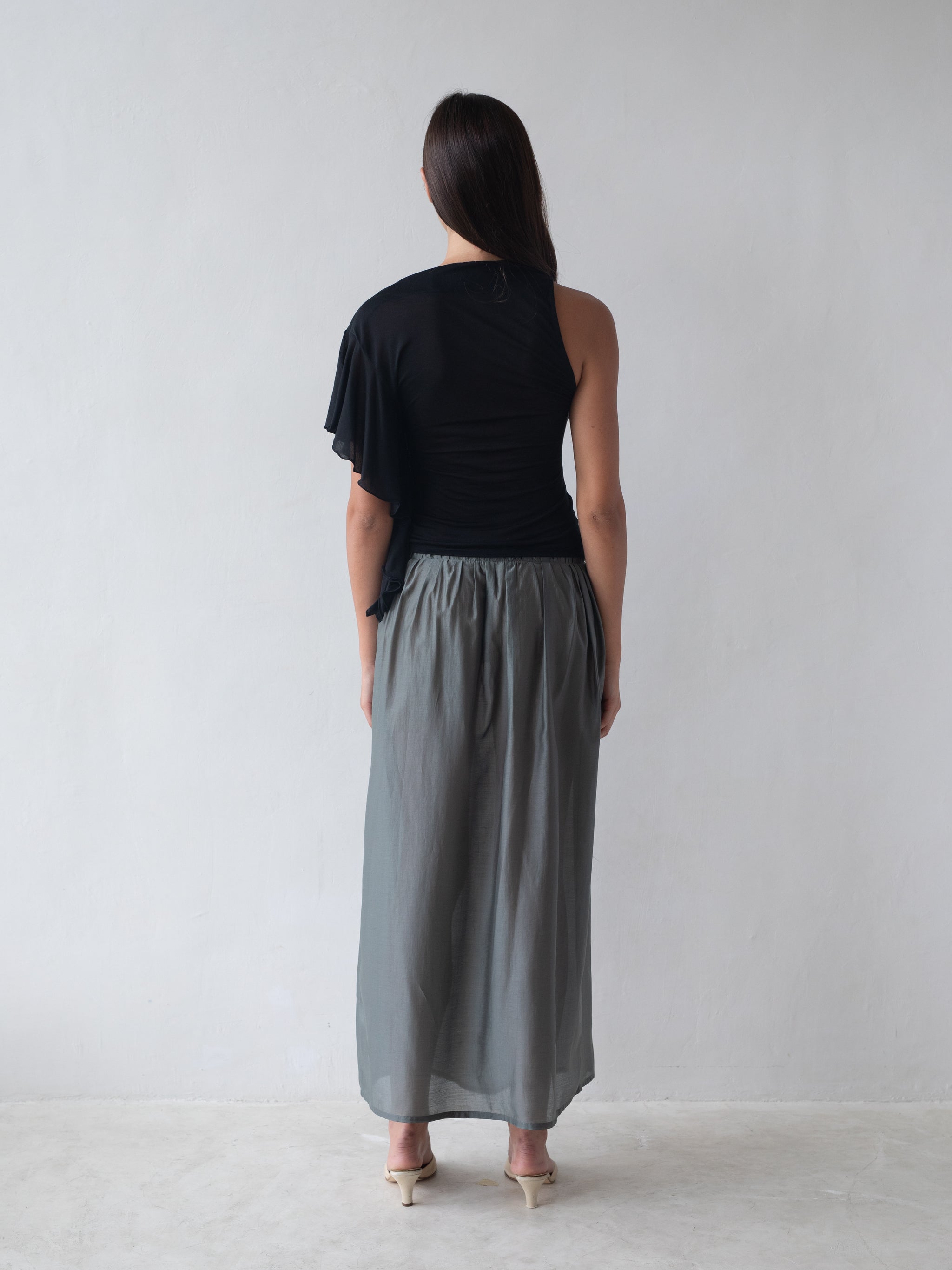 Rhea Skirt - Evergreen