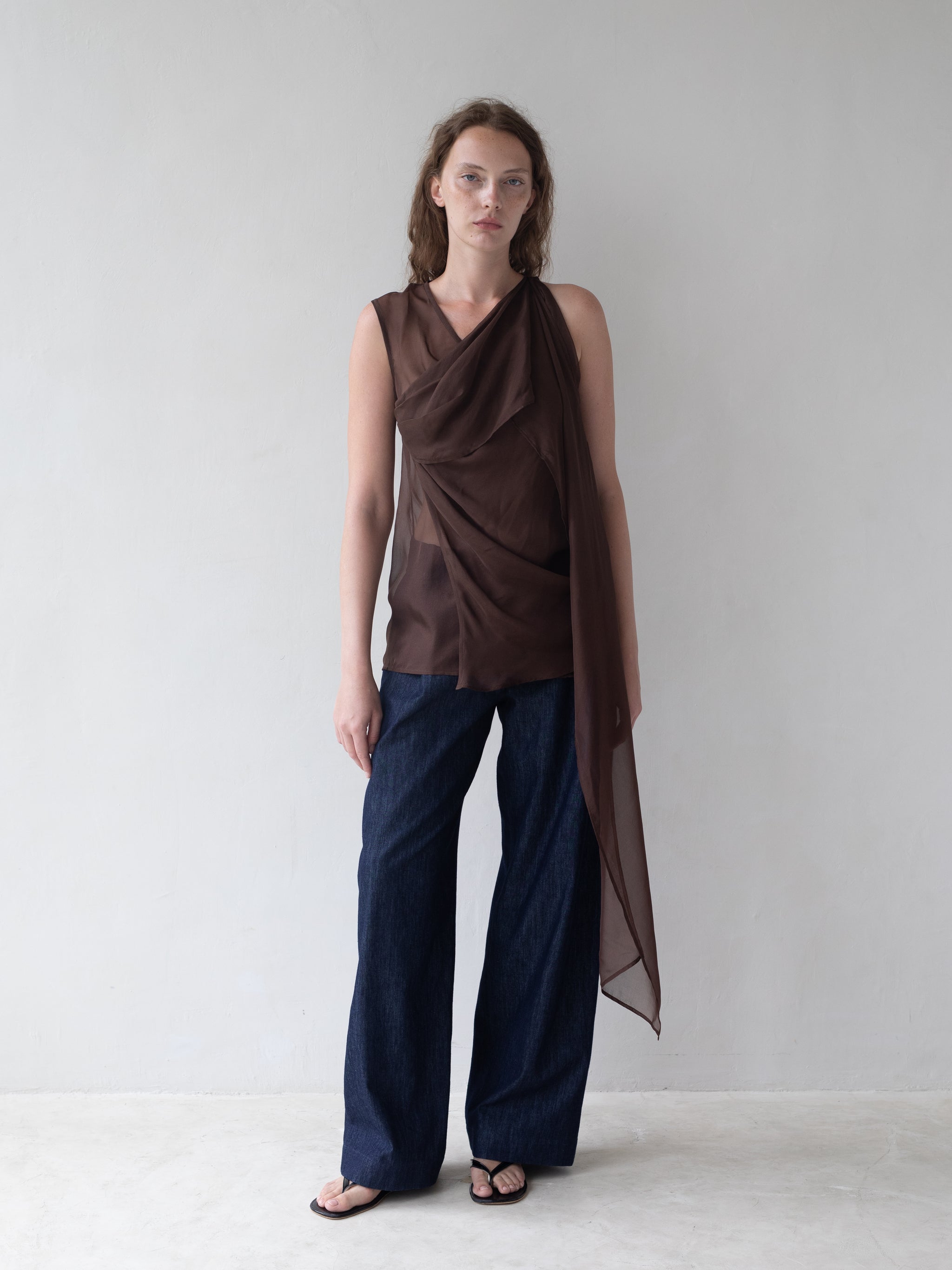 Vale Top - Brown