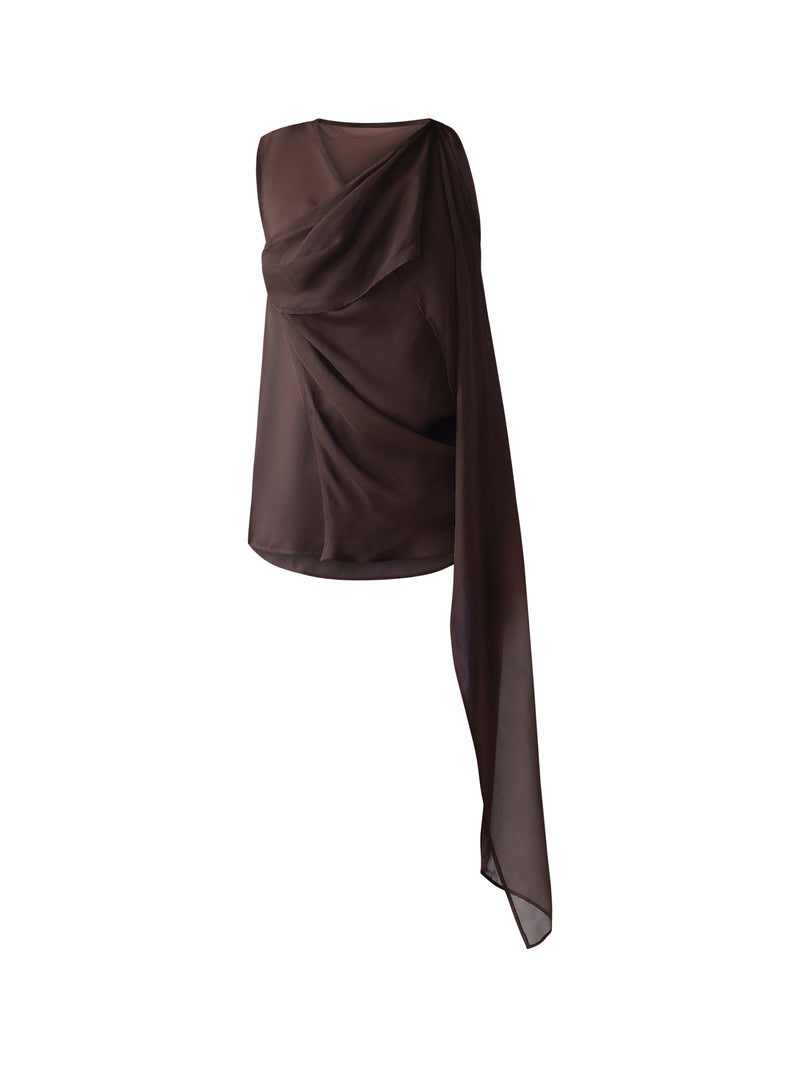 Vale Top - Brown