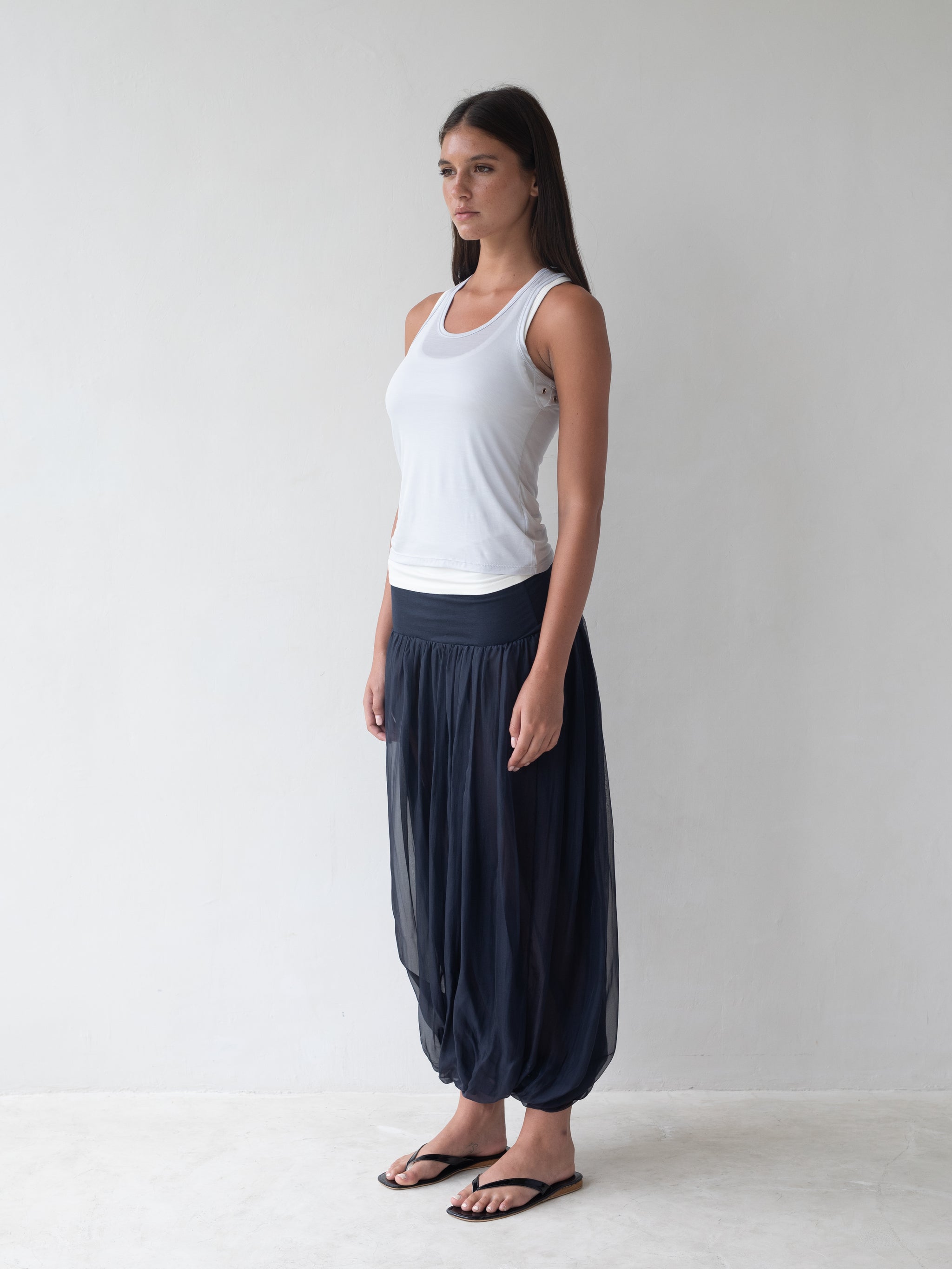 Meadow Maxi Skirt - Navy