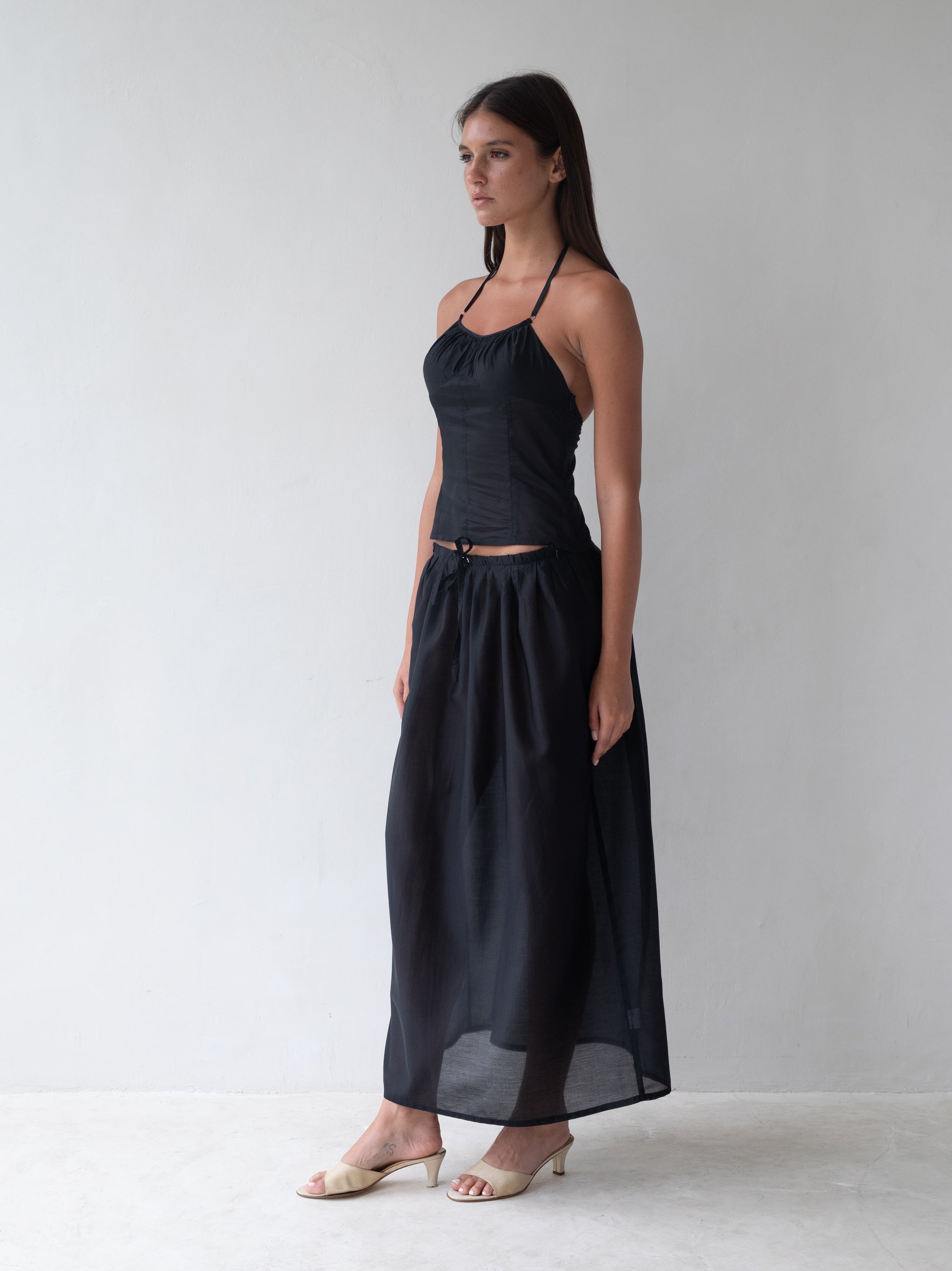 Rhea Skirt - Black