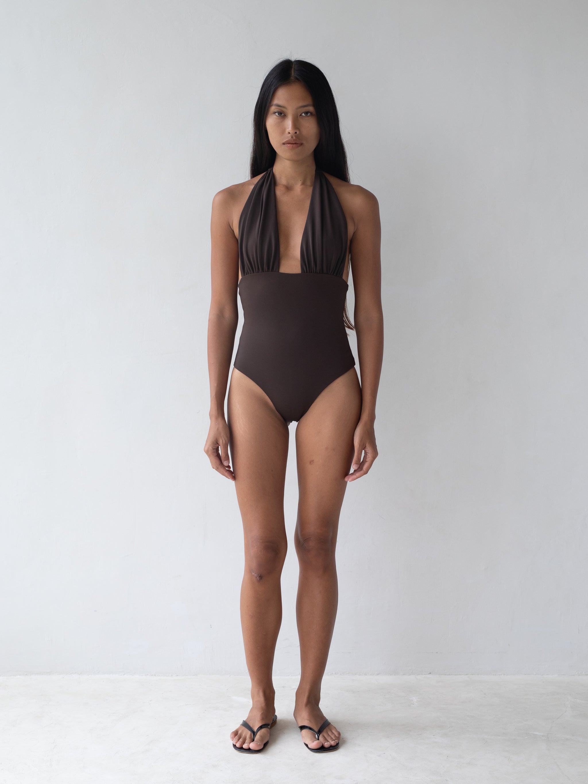 Bay One Piece - Carob