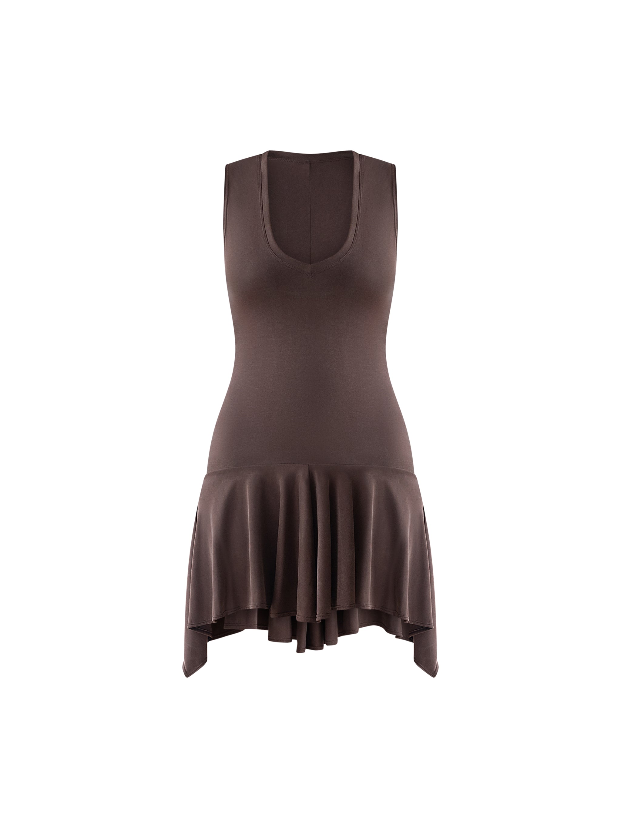 Park Dress - Brown