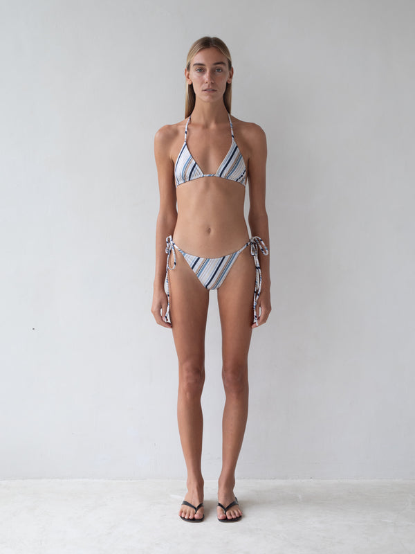 Estelle Bottom - Blue Stripe