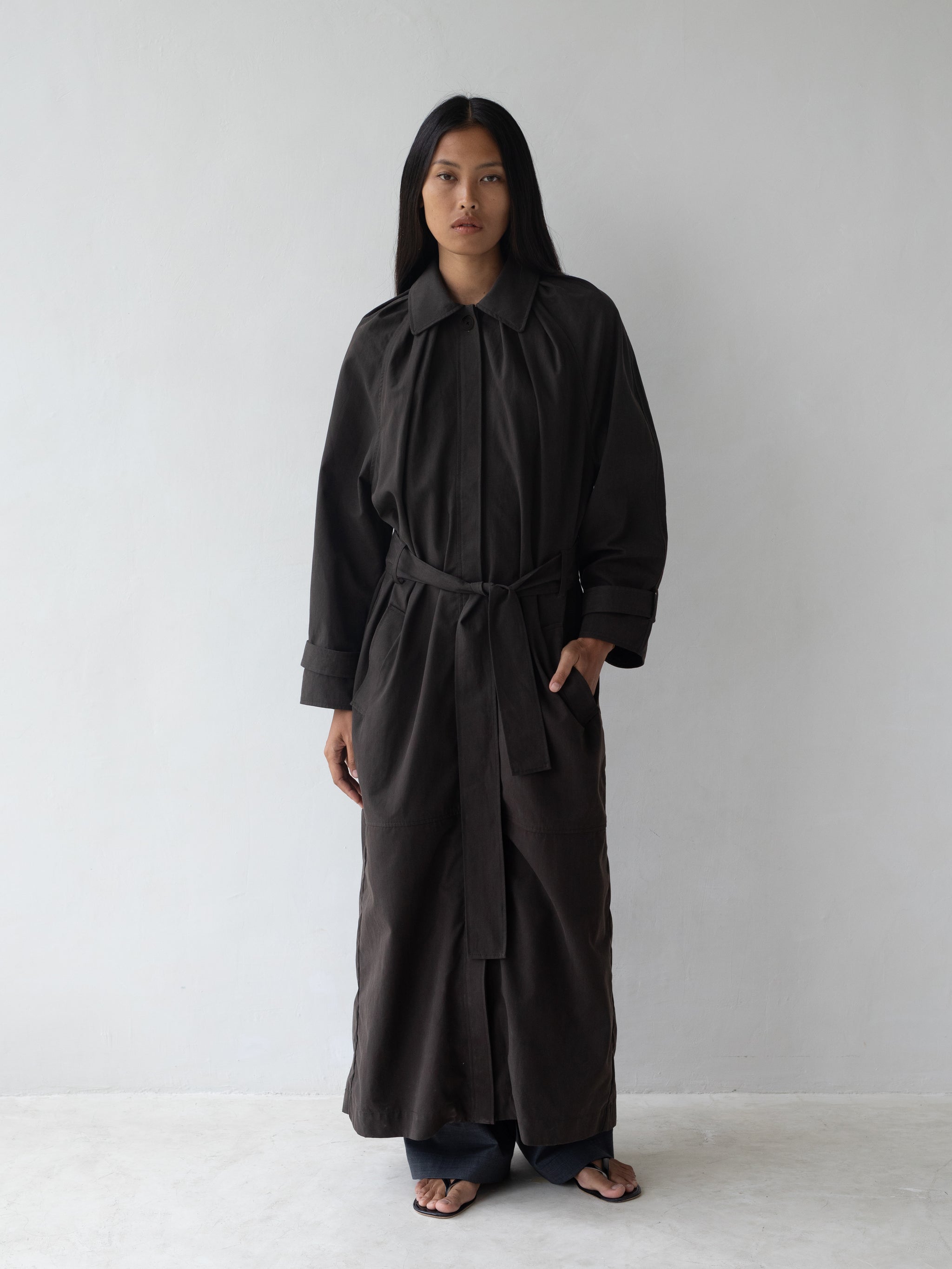 Laurel Trench - Brown