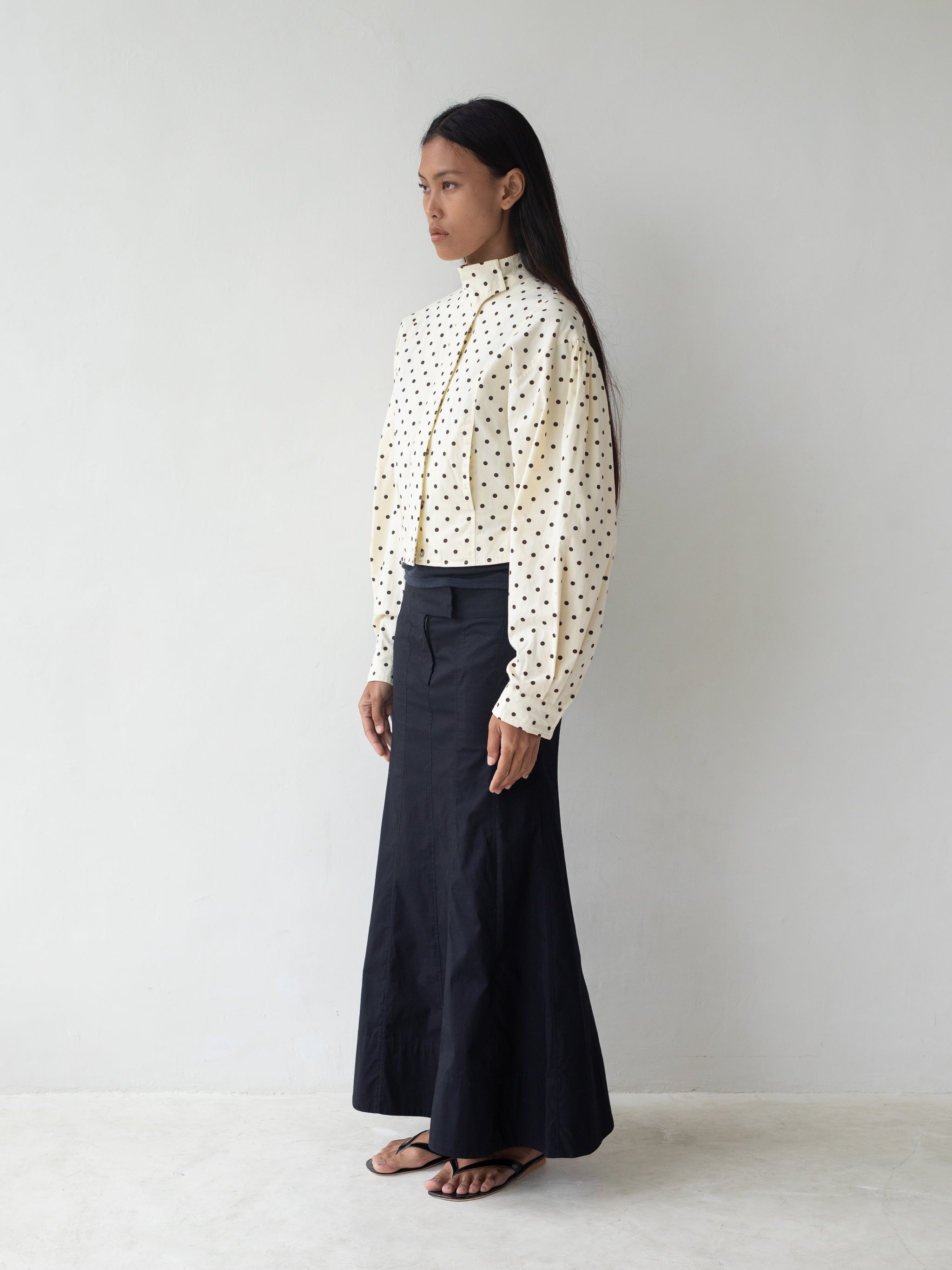 Globo Jacket – White Polka