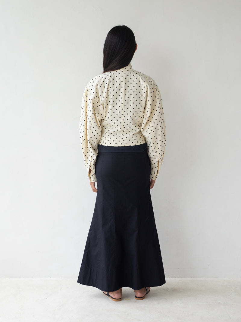 Globo Jacket – White Polka