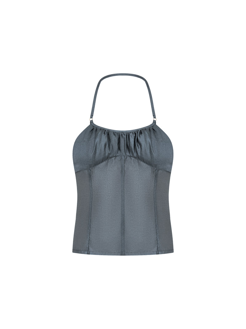 Flore Top - Evergreen