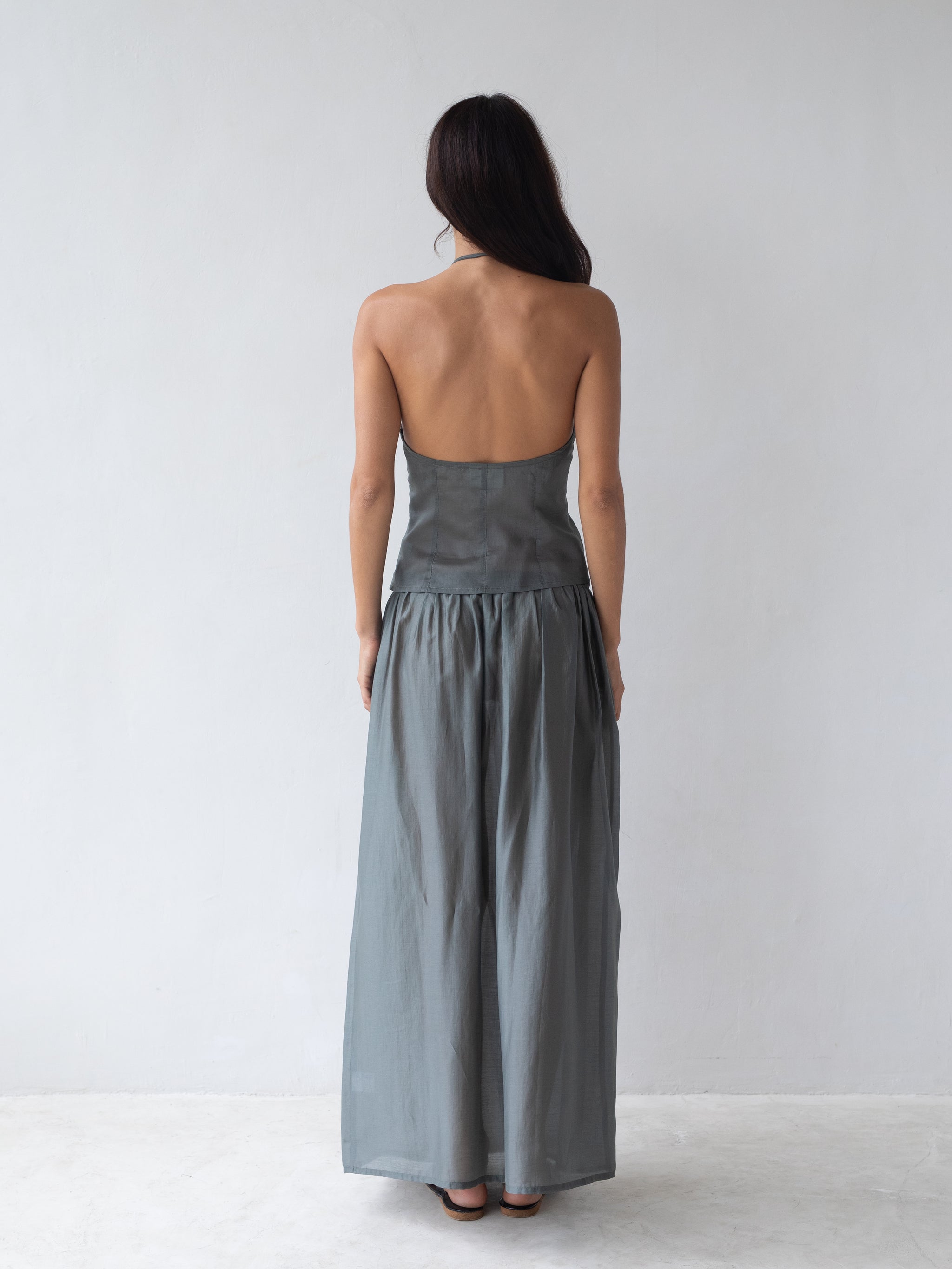 Flore Top - Evergreen