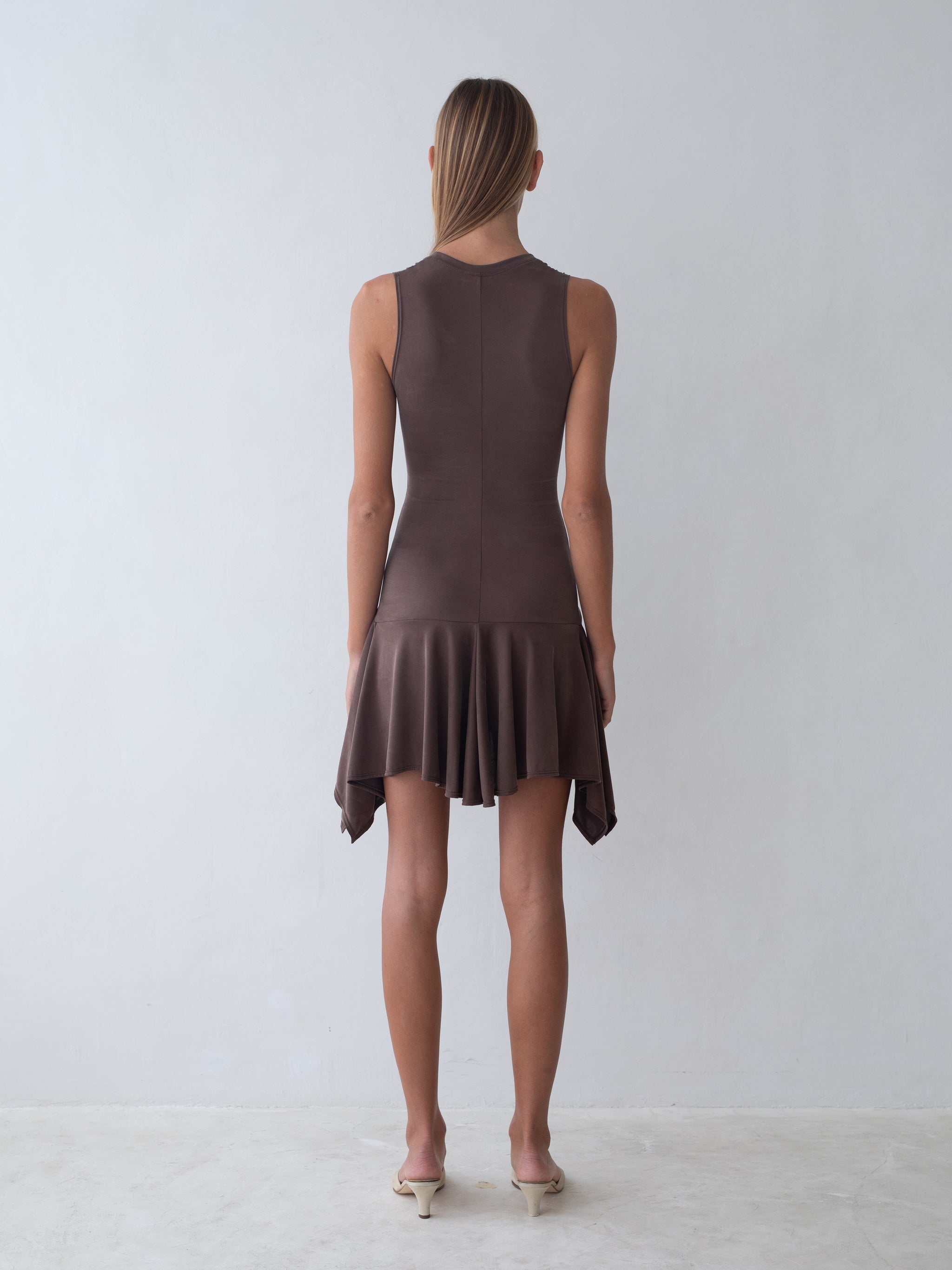 Park Dress - Brown