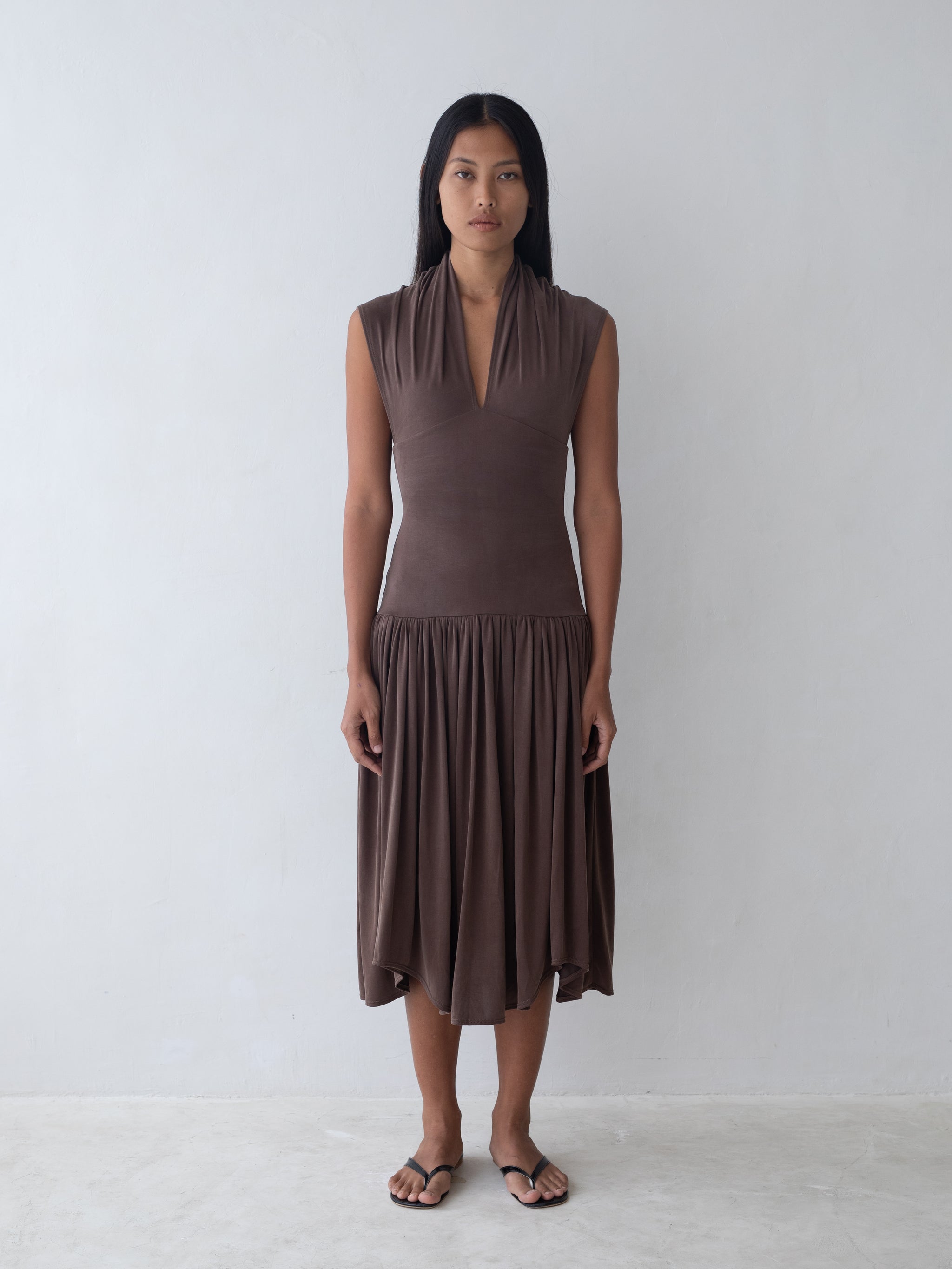 Twyla Dress - Brown