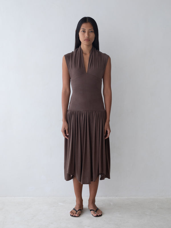 Twyla Dress - Brown