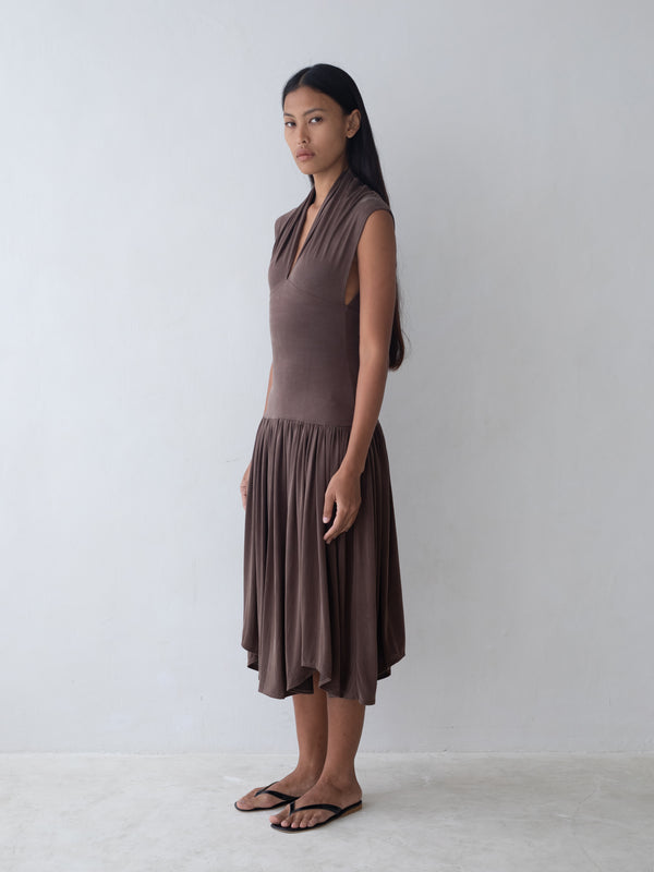 Twyla Dress - Brown
