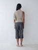 Miller Capri - Grey Pinstripe