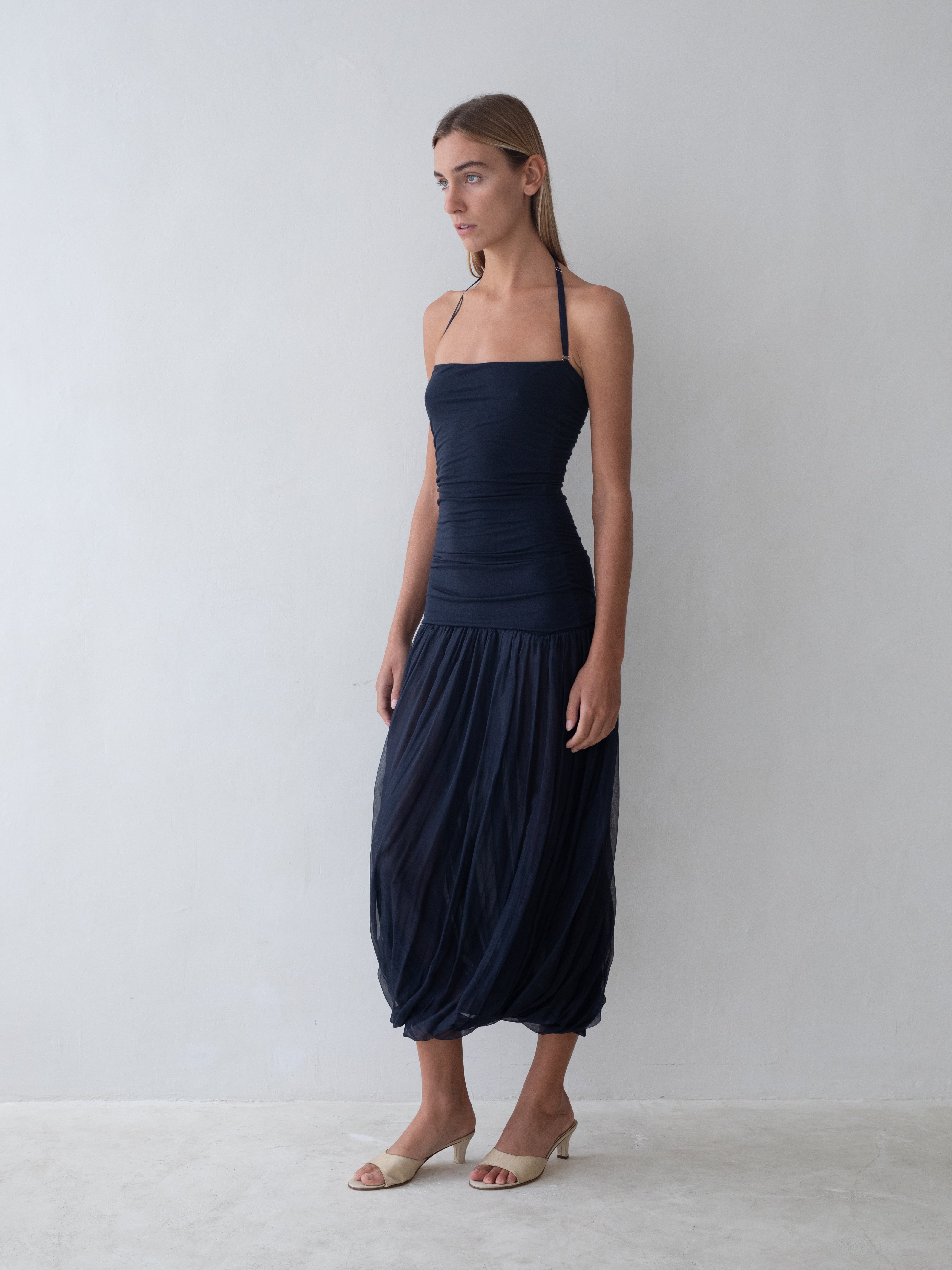 Willow Dress - Navy – BELLE ANNA