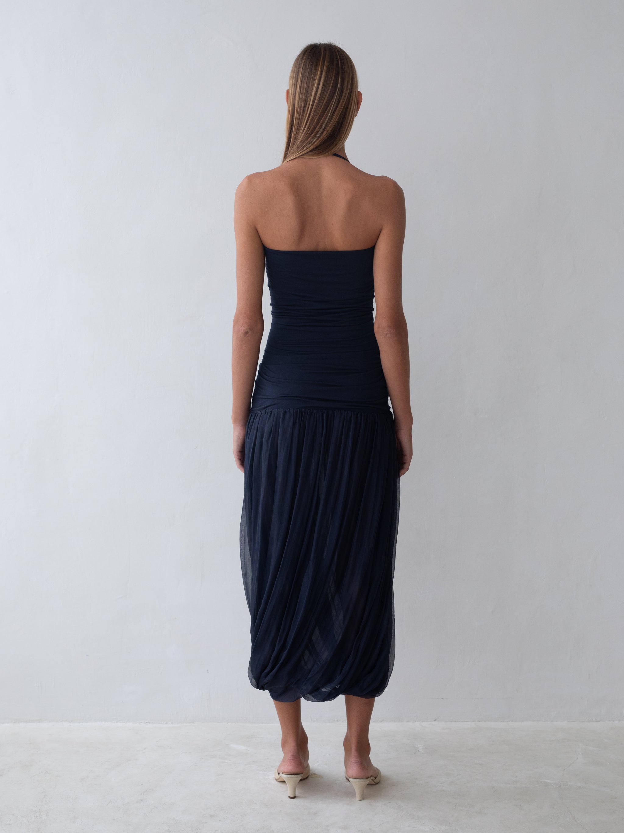 Willow Dress - Navy