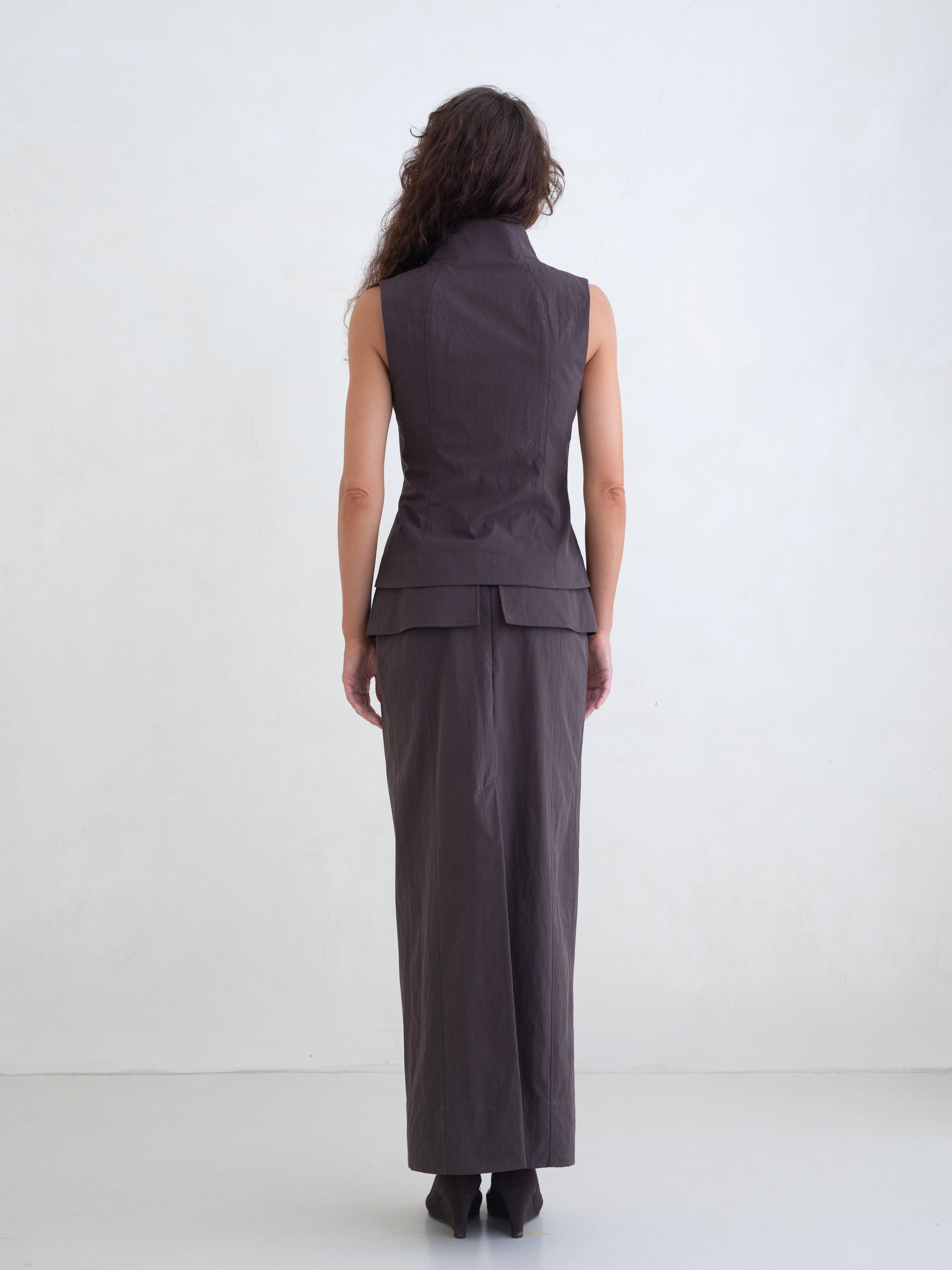 Secrets Vest - Brown
