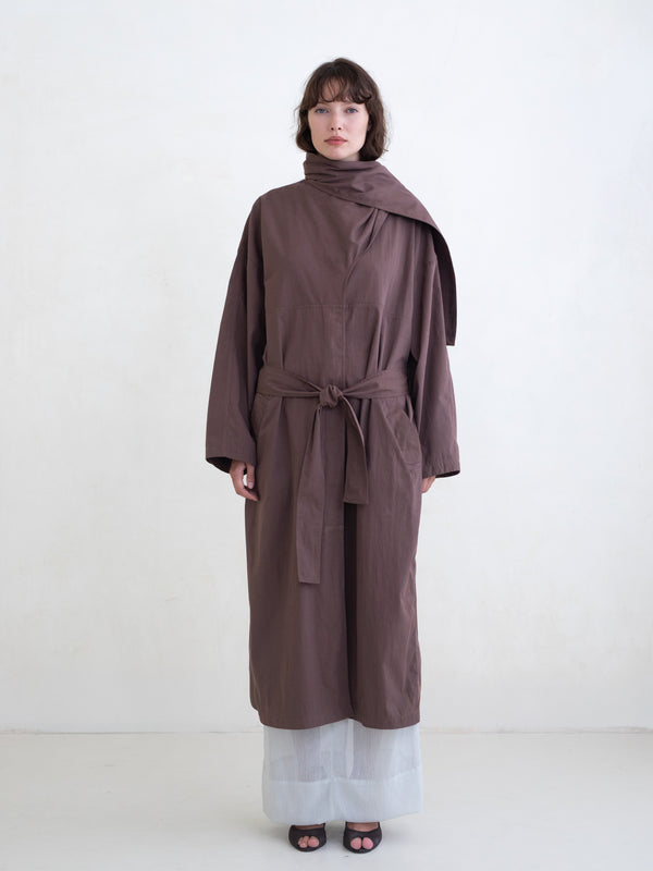Haven Coat - Brown