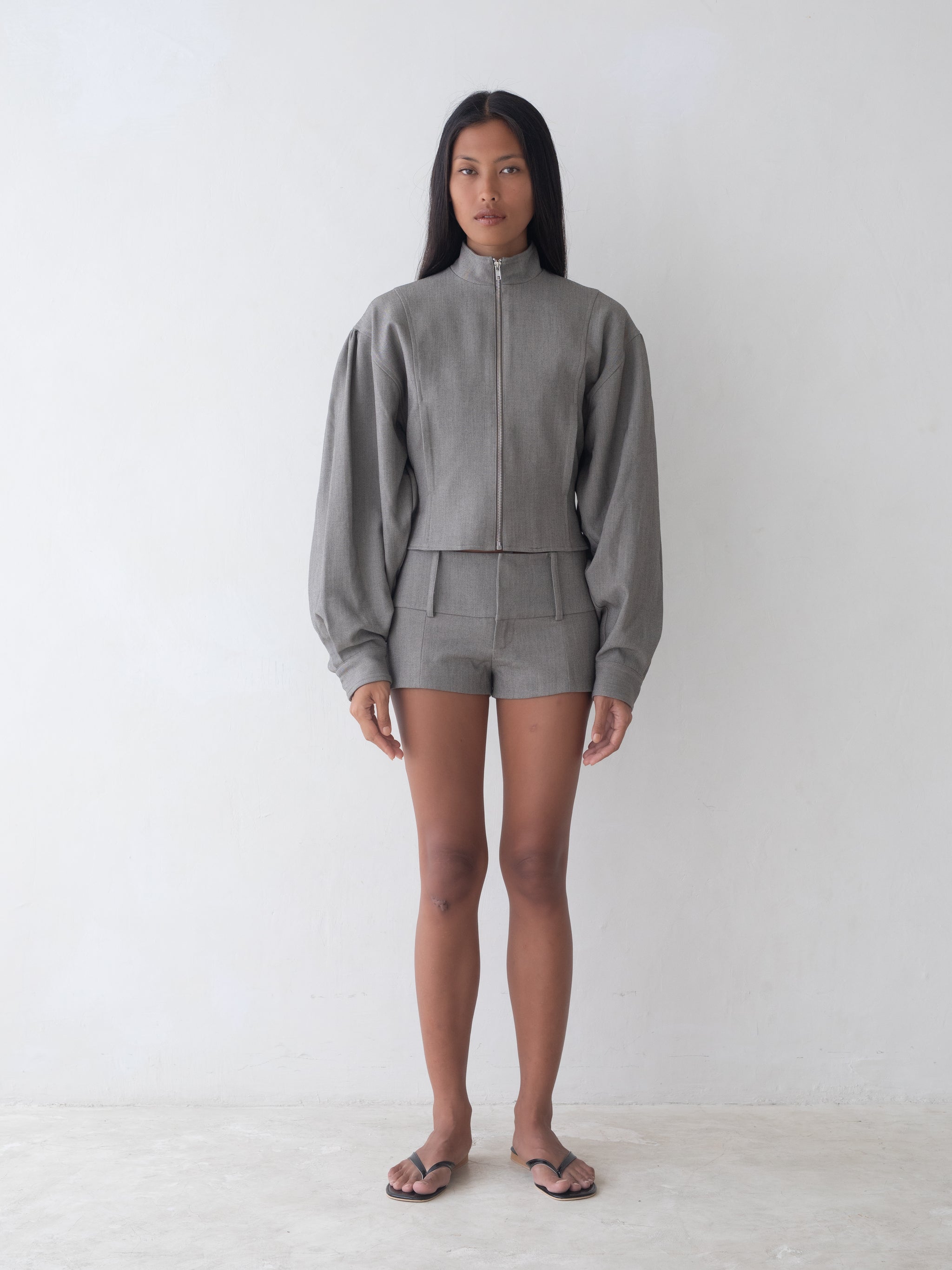 Globo Jacket - Warm Grey