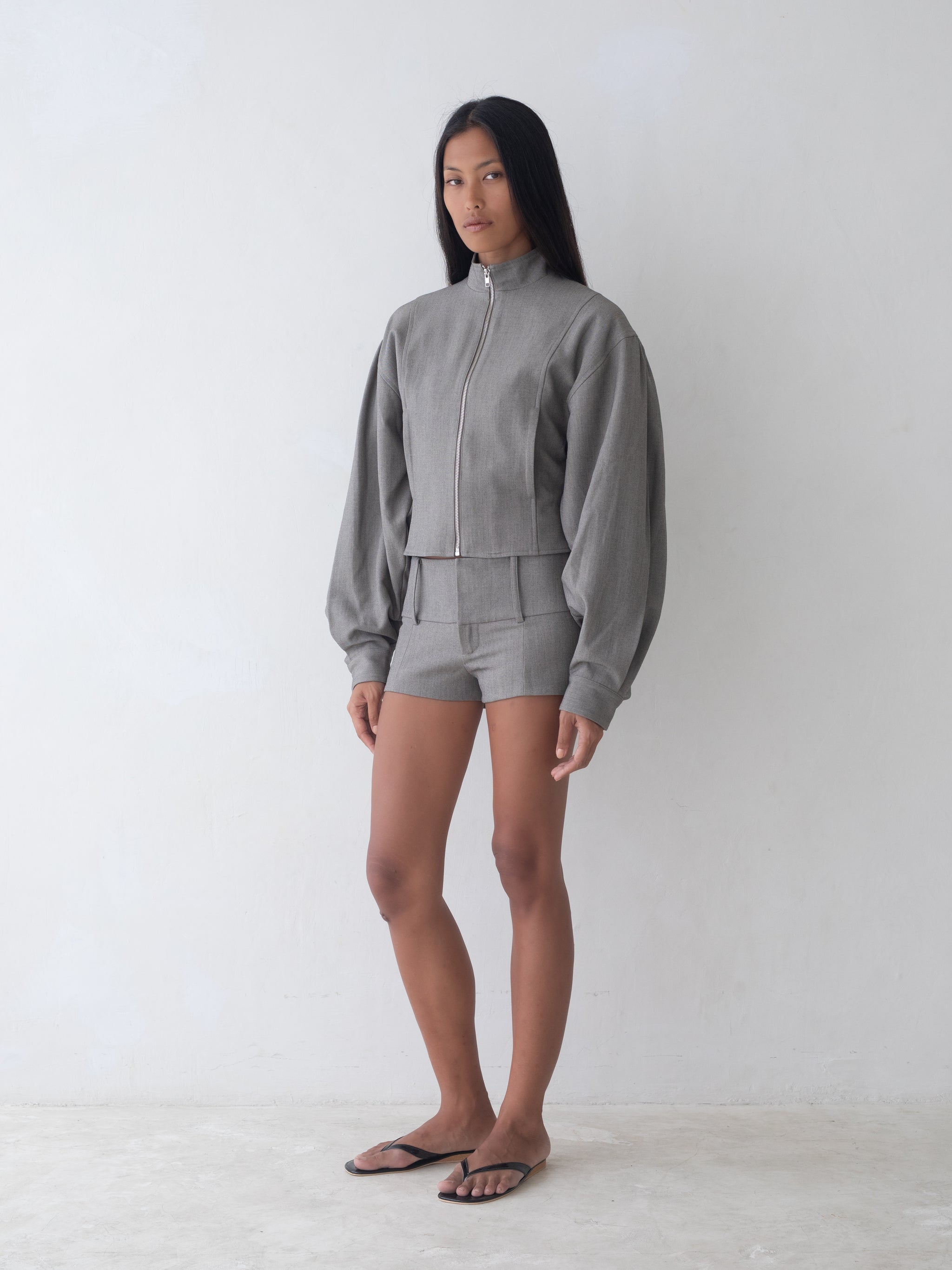 Globo Jacket - Warm Grey