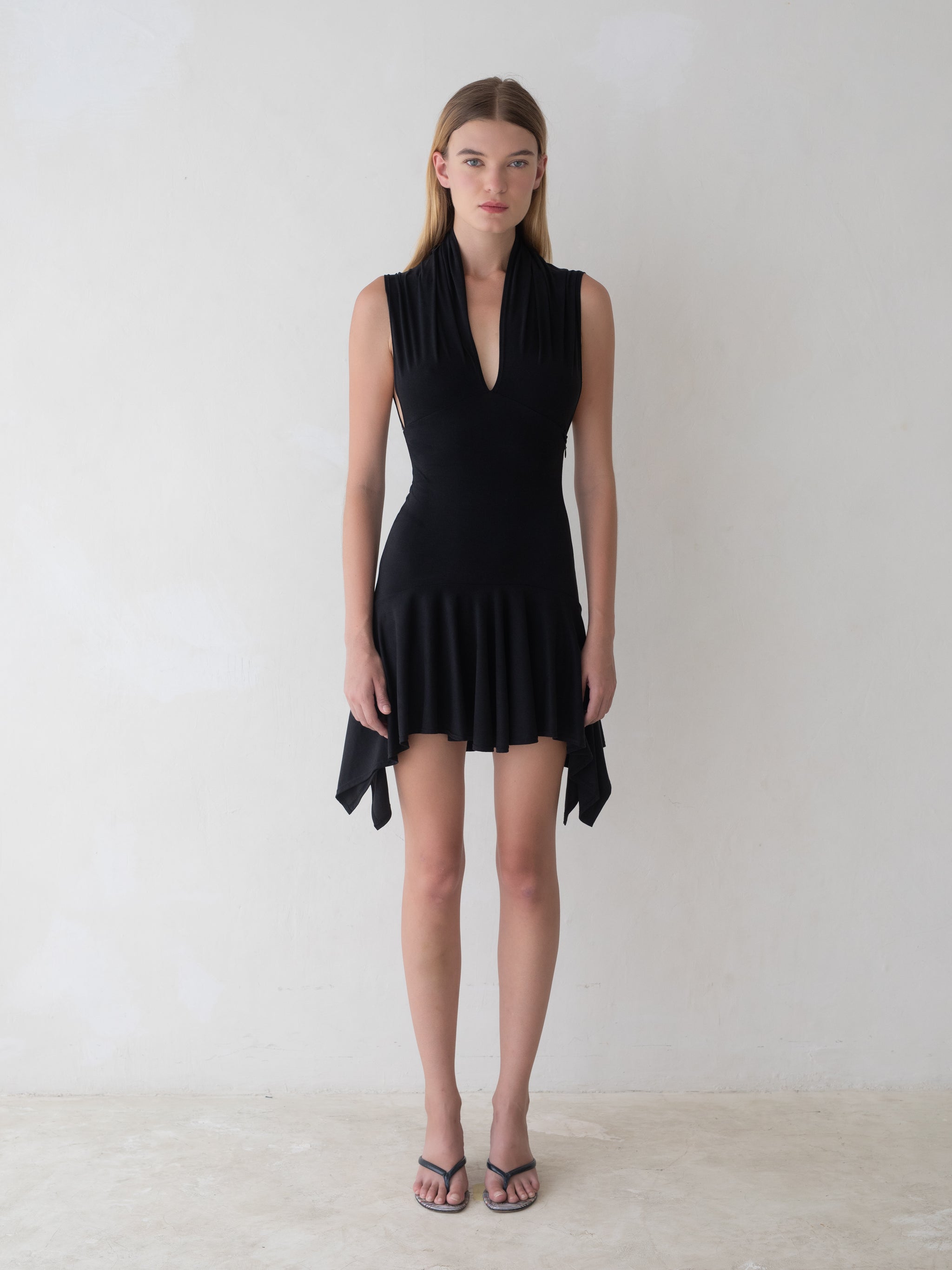 Twyla Mini Dress - Black S Twyla Mini Dress - Black S