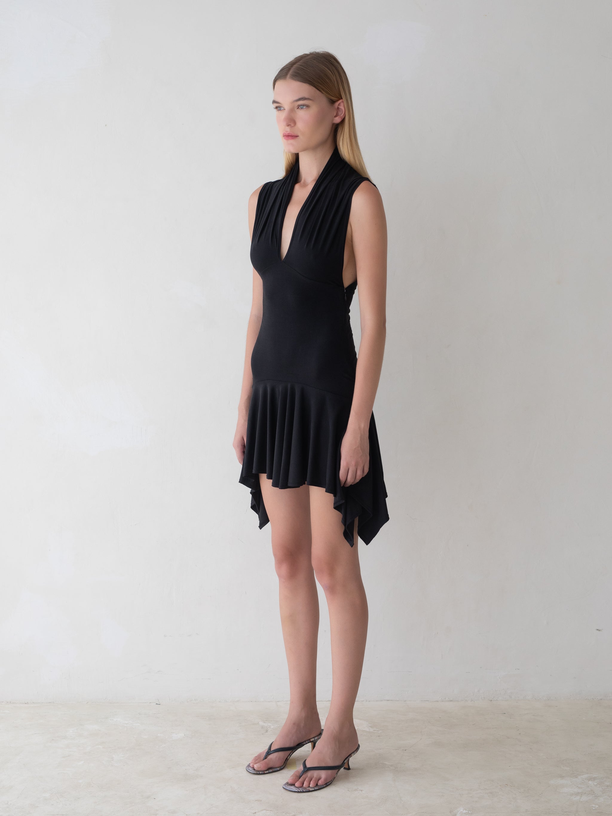 Twyla Mini Dress - Black