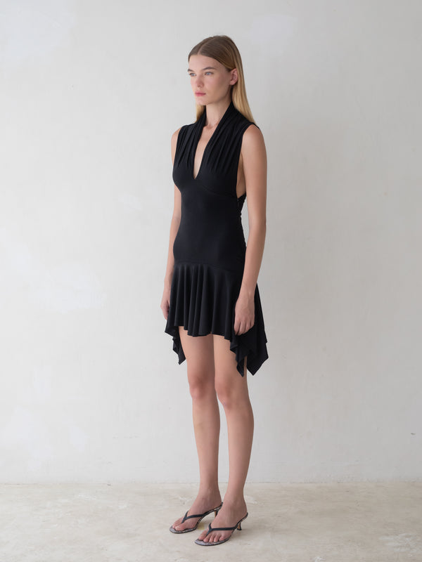 Twyla Mini Dress - Black