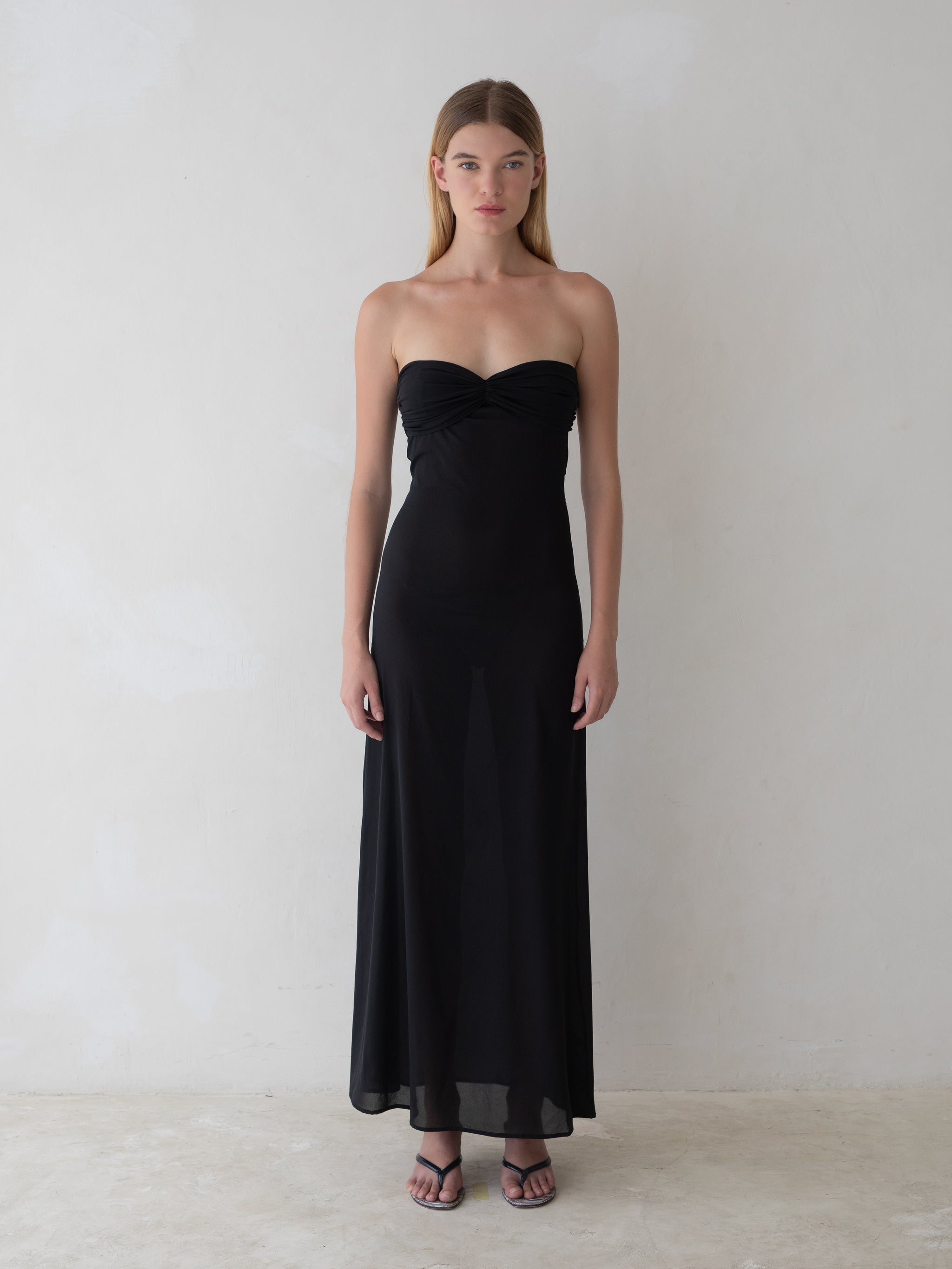 Lea Maxi Dress - Black