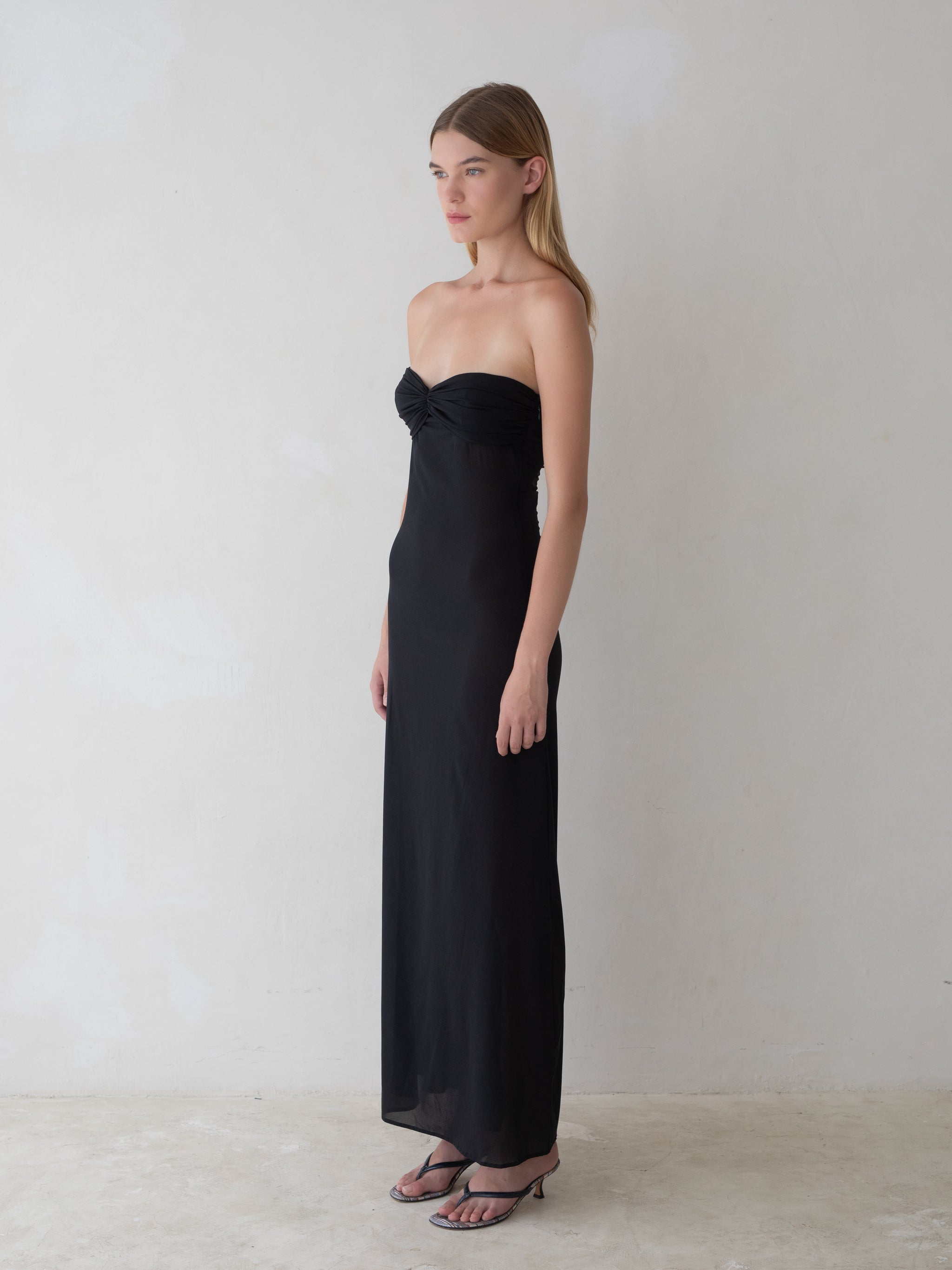 Lea Maxi Dress - Black